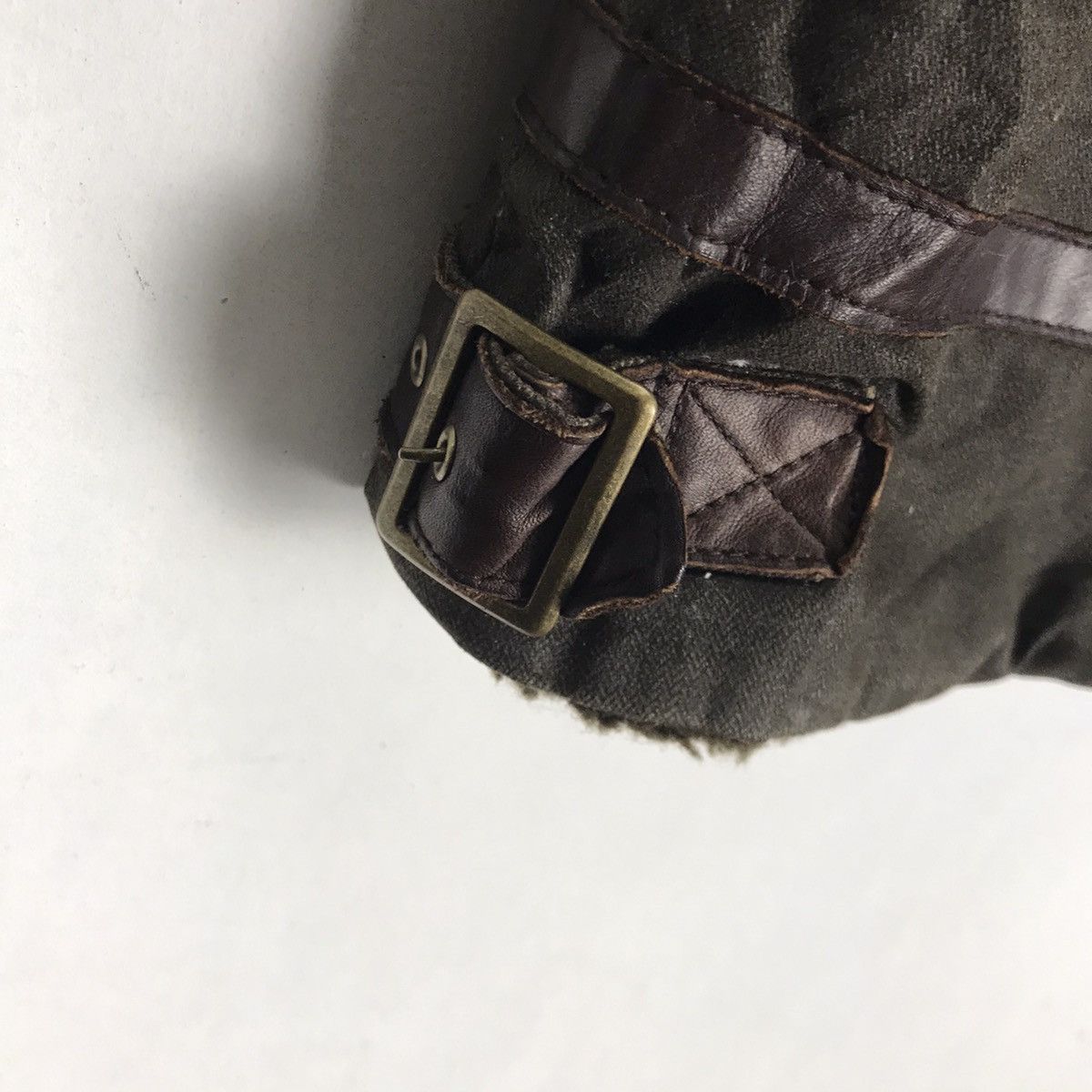 Japanese Brand × Leather Rattle Trap Moleskin Leather Trim Sherpa Heavy Jacket Size US S / EU 44-46 / 1 - 13 Thumbnail