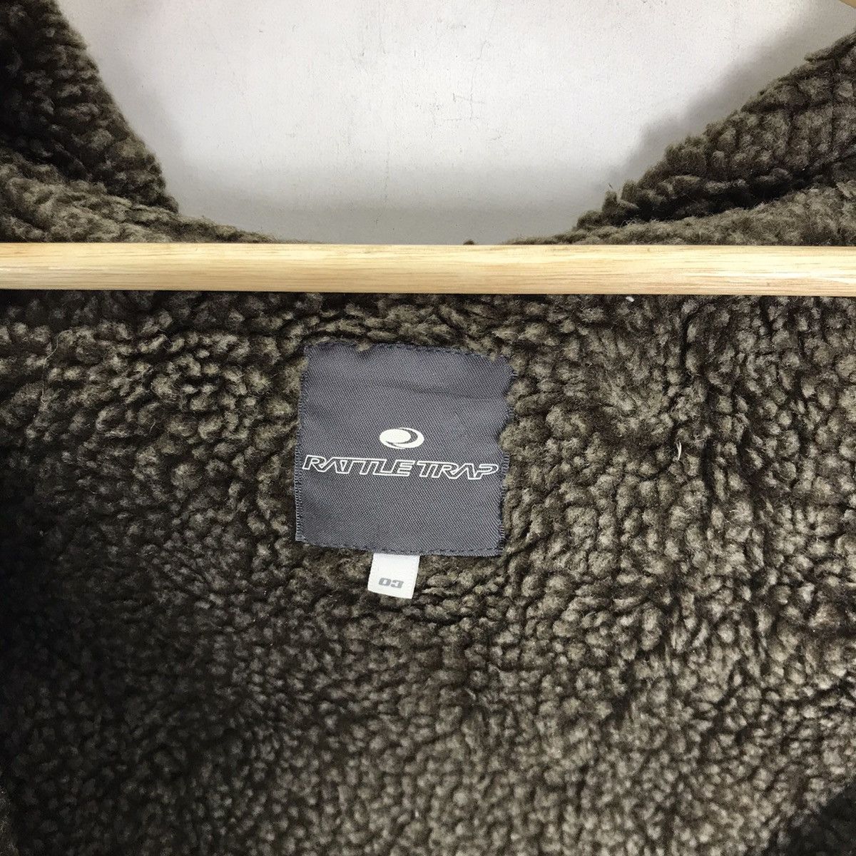 Japanese Brand × Leather Rattle Trap Moleskin Leather Trim Sherpa Heavy Jacket Size US S / EU 44-46 / 1 - 17 Thumbnail