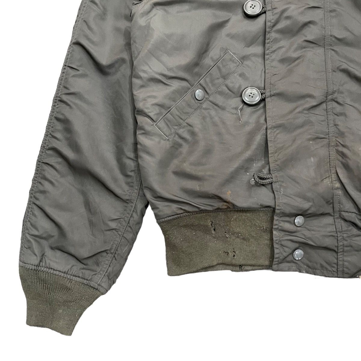 Alpha Industries Last Drop Vtg Alpha Industries Faux Fur Hoodie Bomber Jacket Size US L / EU 52-54 / 3 - 7 Thumbnail