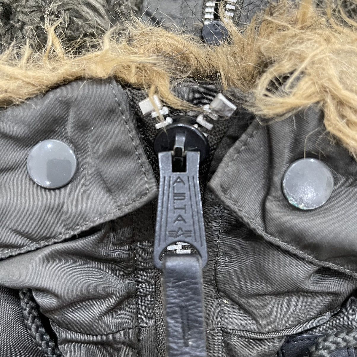 Alpha Industries Last Drop Vtg Alpha Industries Faux Fur Hoodie Bomber Jacket Size US L / EU 52-54 / 3 - 15 Thumbnail