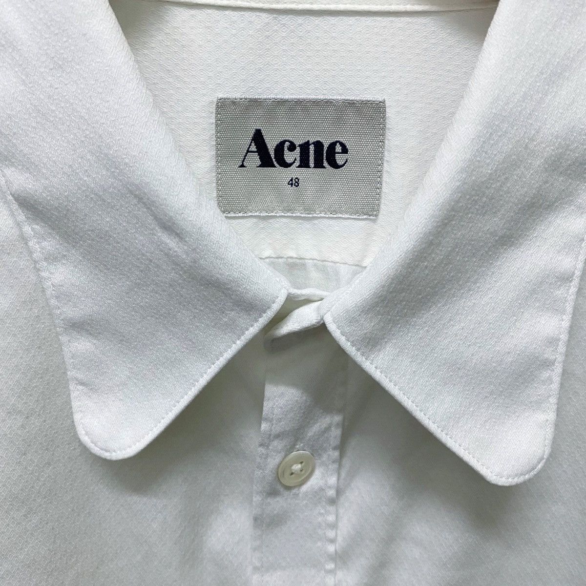 Acne Studios Vintage Acne Bailey Struct Shirt Size US M / EU 48-50 / 2 - 3 Thumbnail