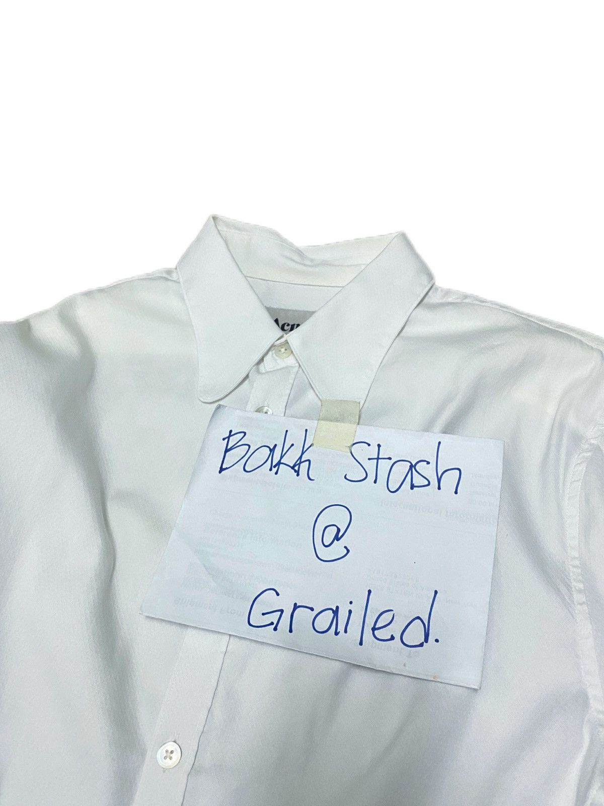 Acne Studios Vintage Acne Bailey Struct Shirt Size US M / EU 48-50 / 2 - 13 Thumbnail