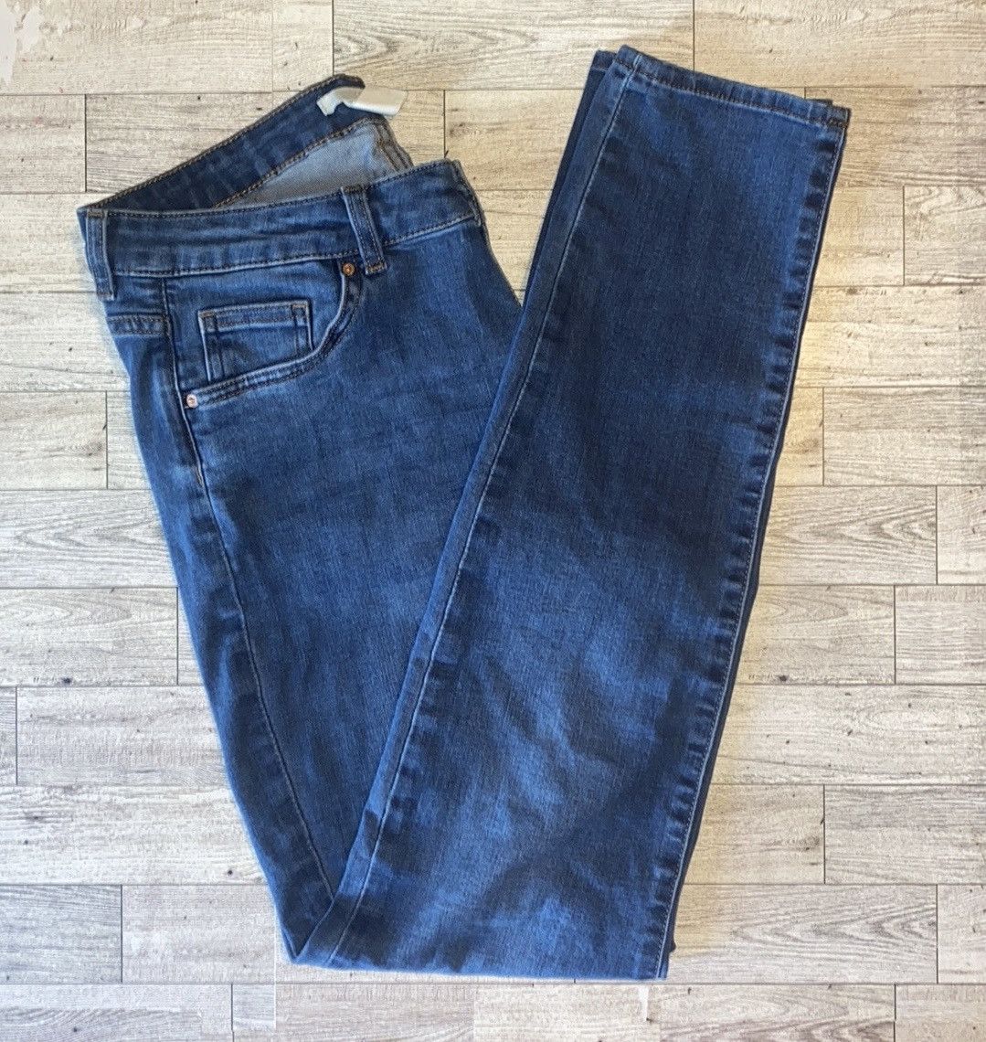 H&M H&M, Denim, Dark Wash, Midrise Skinny Jeans Size 32" / US 10 / IT 46 - 2 Thumbnail