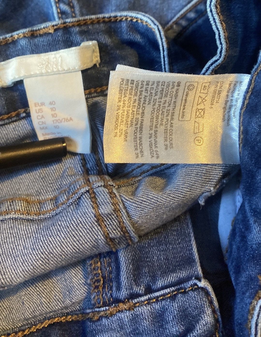 H&M H&M, Denim, Dark Wash, Midrise Skinny Jeans Size 32" / US 10 / IT 46 - 5 Thumbnail