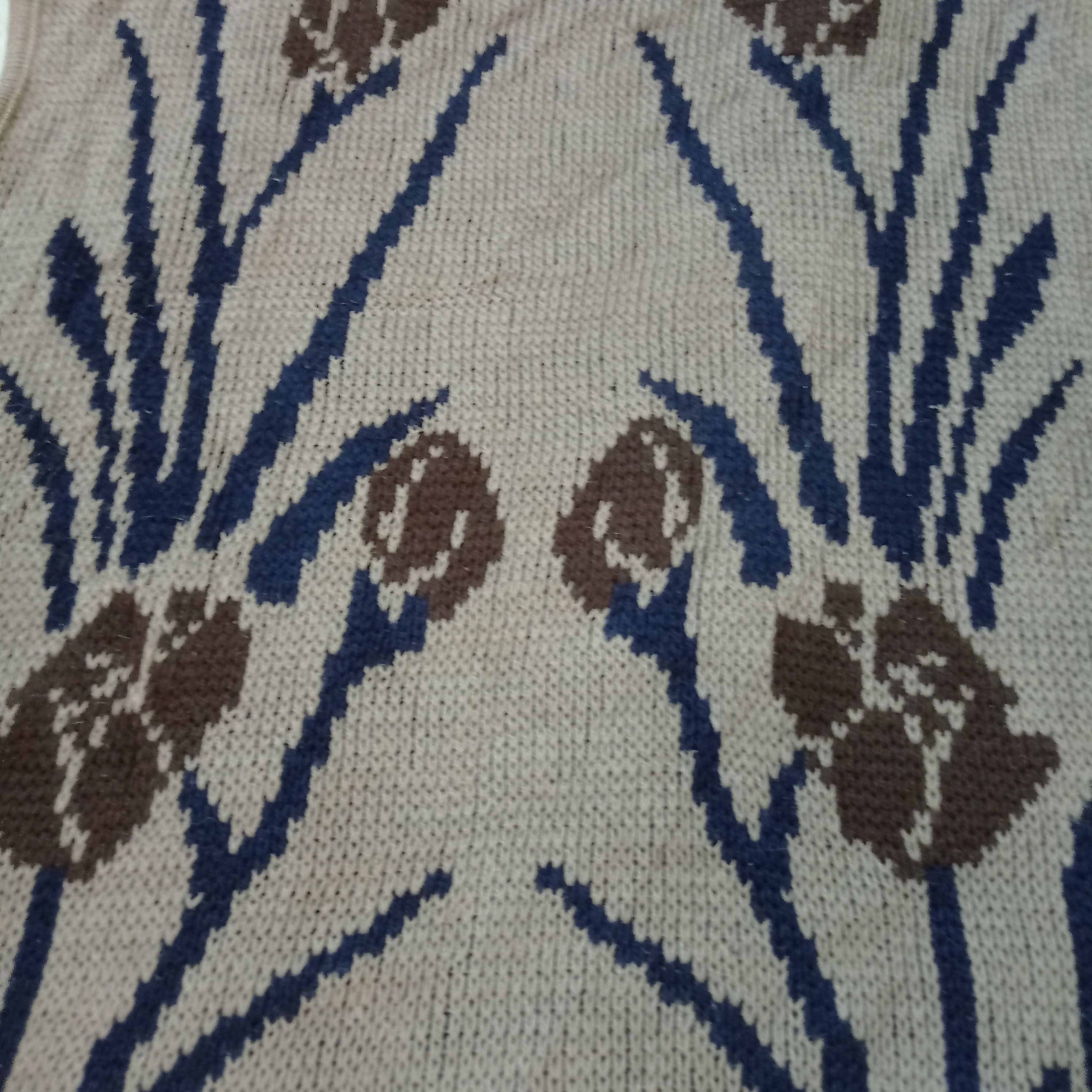 Aran Isles Knitwear × Other UNKNOWN BRAND CUSTOM MADE VEST KNIT RARE DESIGN Size US M / EU 48-50 / 2 - 10 Thumbnail