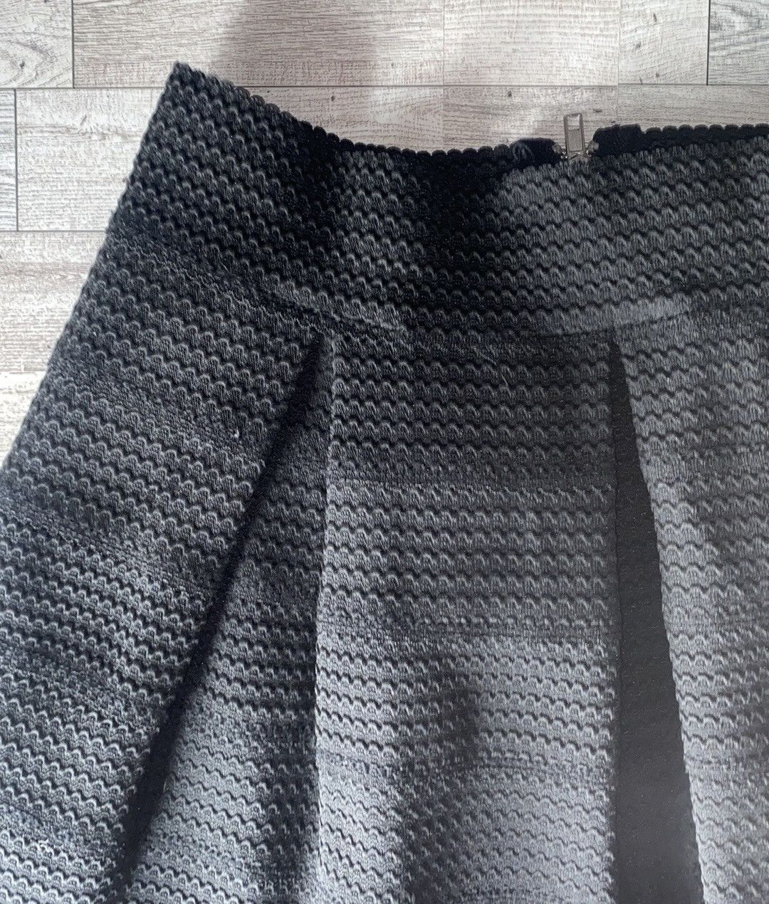 Other Hot Gal, Simple, Black, Embroidered, Tiered Circle Skirt Size 30" / US 8 / IT 44 - 6 Thumbnail