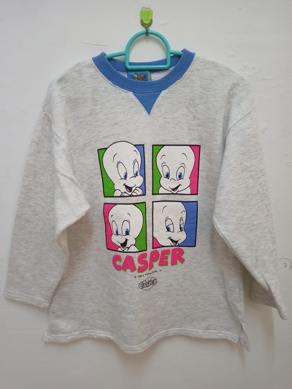Cartoon Network × Japanese Brand × Vintage VINTAGE 1998 CASPER HARVEY COMICS SWEATSHIRT Size US M / EU 48-50 / 2 - 2 Thumbnail