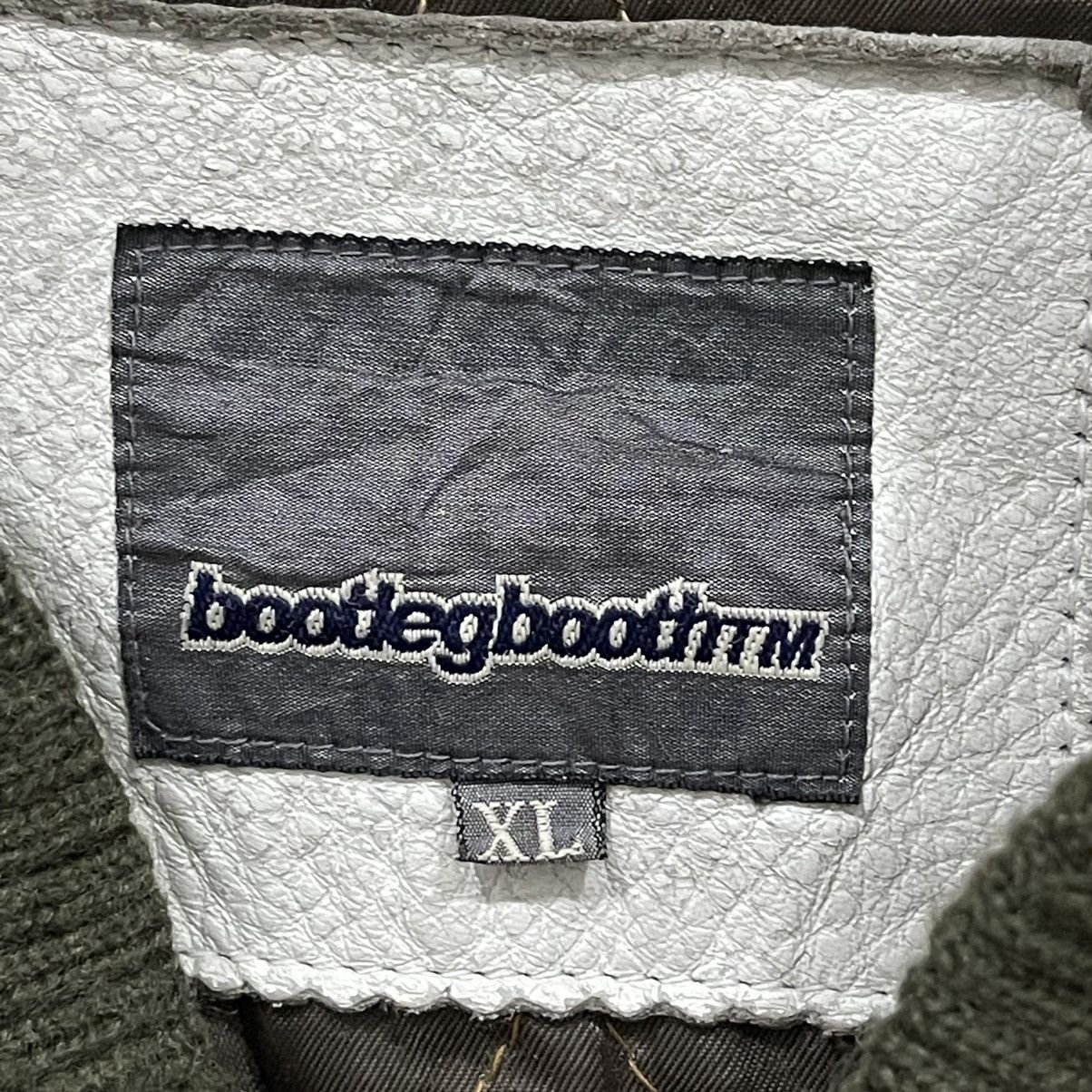 Japanese Brand Vintage Bootlegbooth Wool Leather Varsity Jacket Size US XL / EU 56 / 4 - 8 Thumbnail