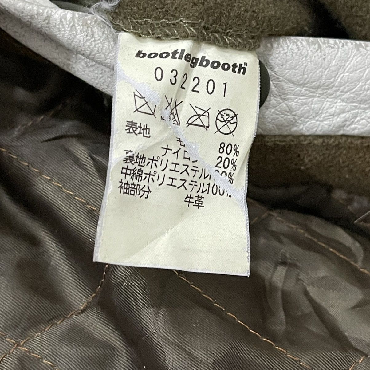 Japanese Brand Vintage Bootlegbooth Wool Leather Varsity Jacket Size US XL / EU 56 / 4 - 13 Thumbnail