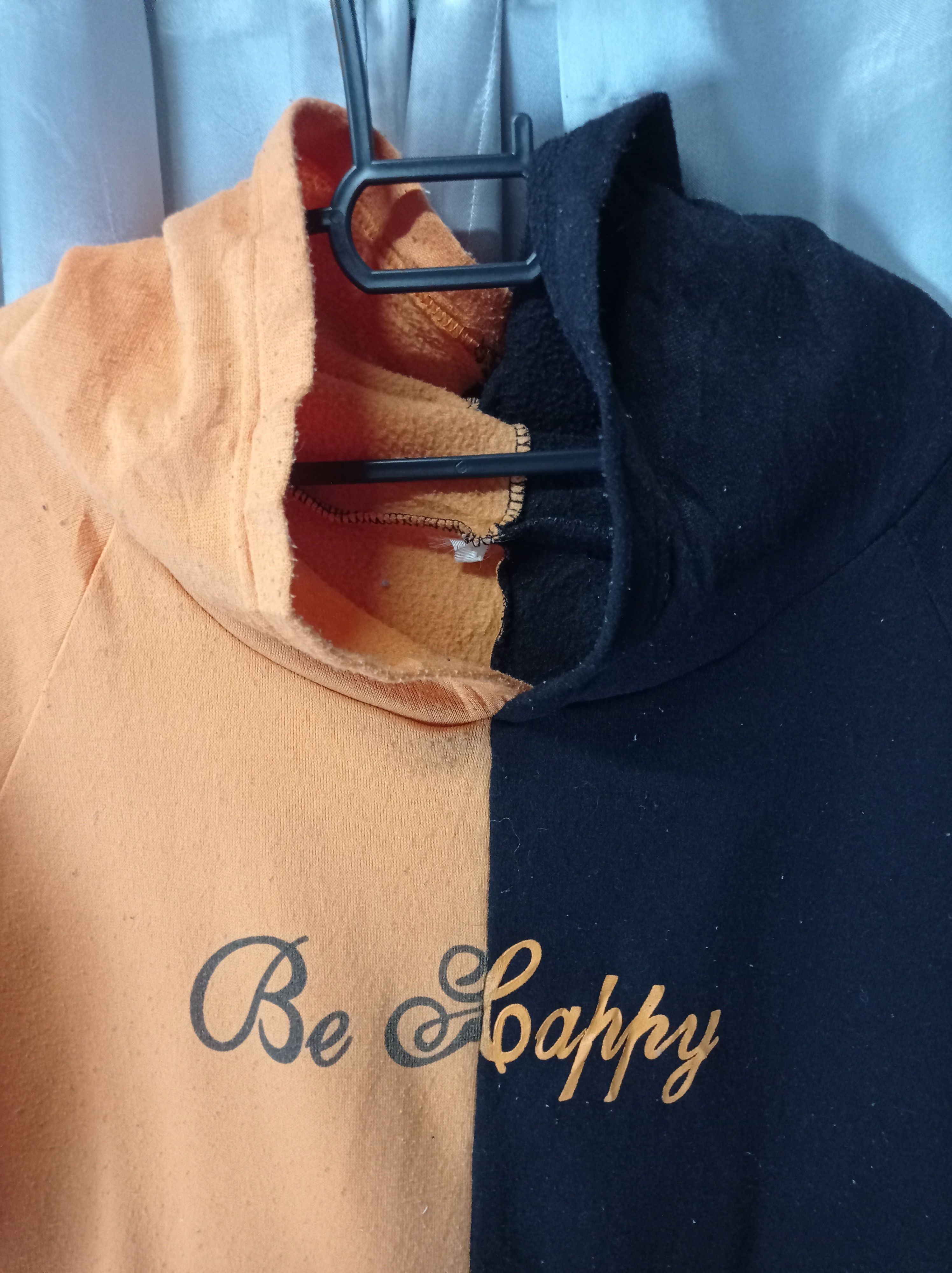 Japanese Brand × Vintage RETRO Hoodie Japan Vintage 🔥 be happy Sweatshirt Size US L / EU 52-54 / 3 - 3 Thumbnail