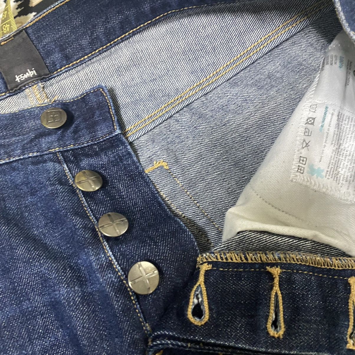 Ksubi Ksubi Distressed Denim Jeans Size US 33 - 18 Thumbnail