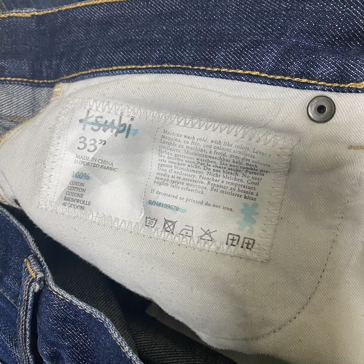 Ksubi Ksubi Distressed Denim Jeans Size US 33 - 19 Thumbnail