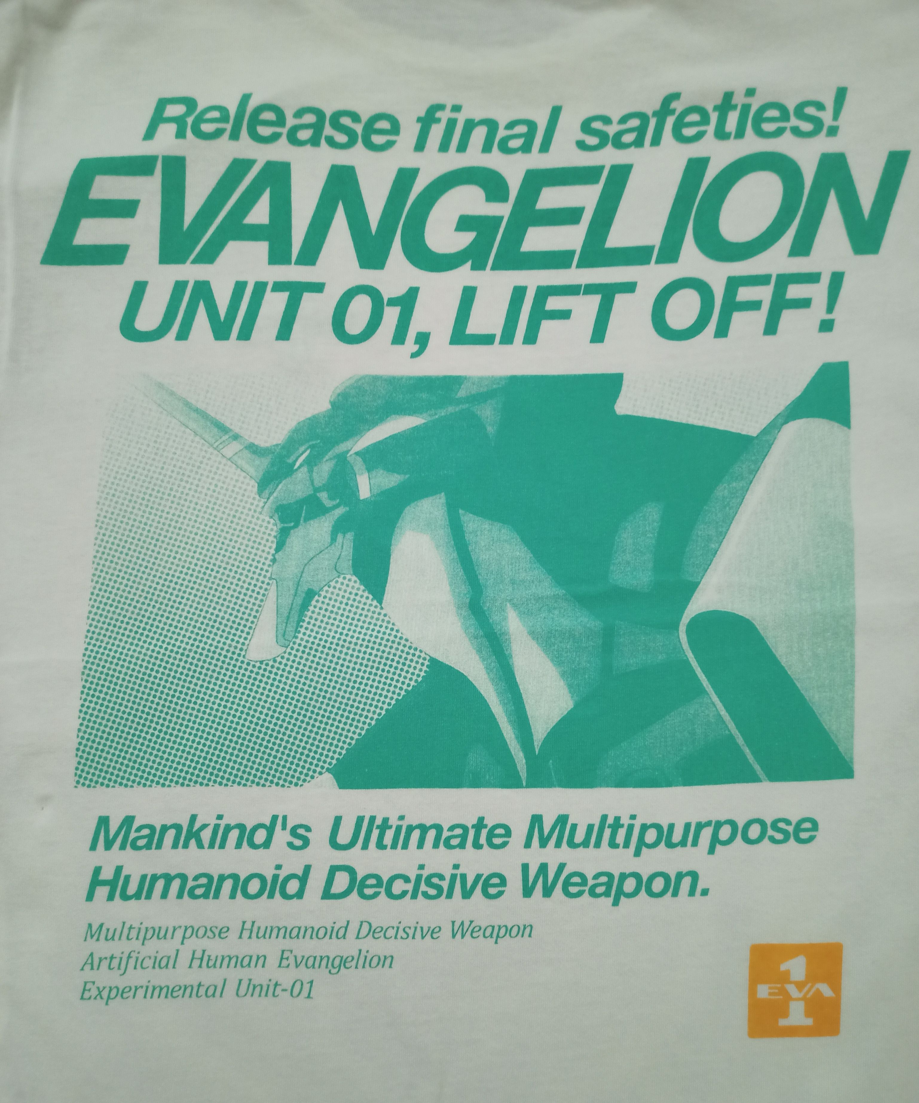 Anime × Cartoon Network × Japanese Brand NEON GENESIS EVANGELION JAPAN ANIME GUNDAM GU SHIRT Size US S / EU 44-46 / 1 - 1 Thumbnail