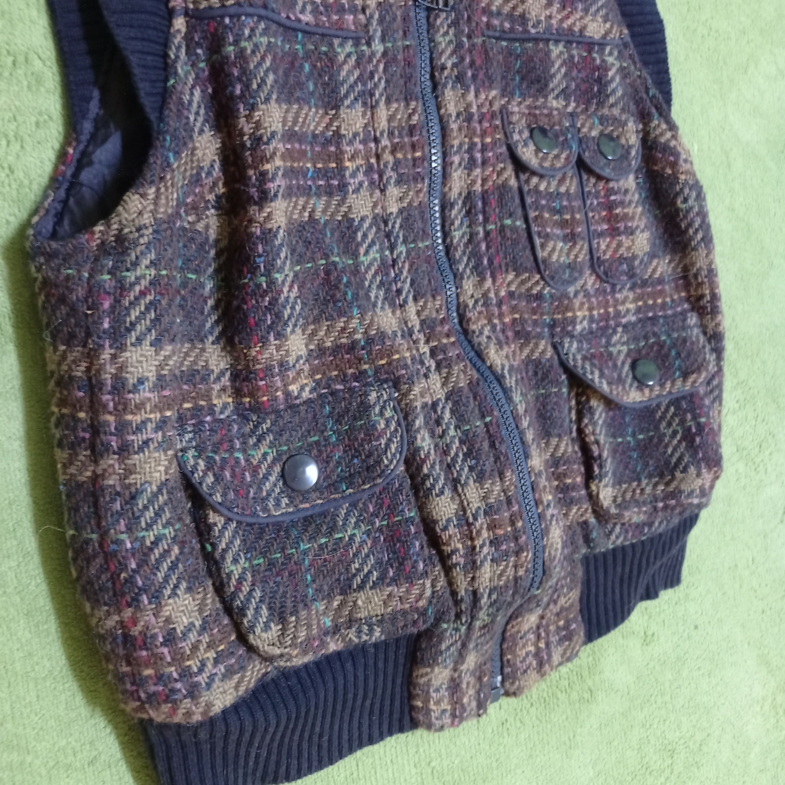 Japanese Brand × Vintage Retro Vintage Hoodie sleeveless Zipper up Size US M / EU 48-50 / 2 - 14 Thumbnail
