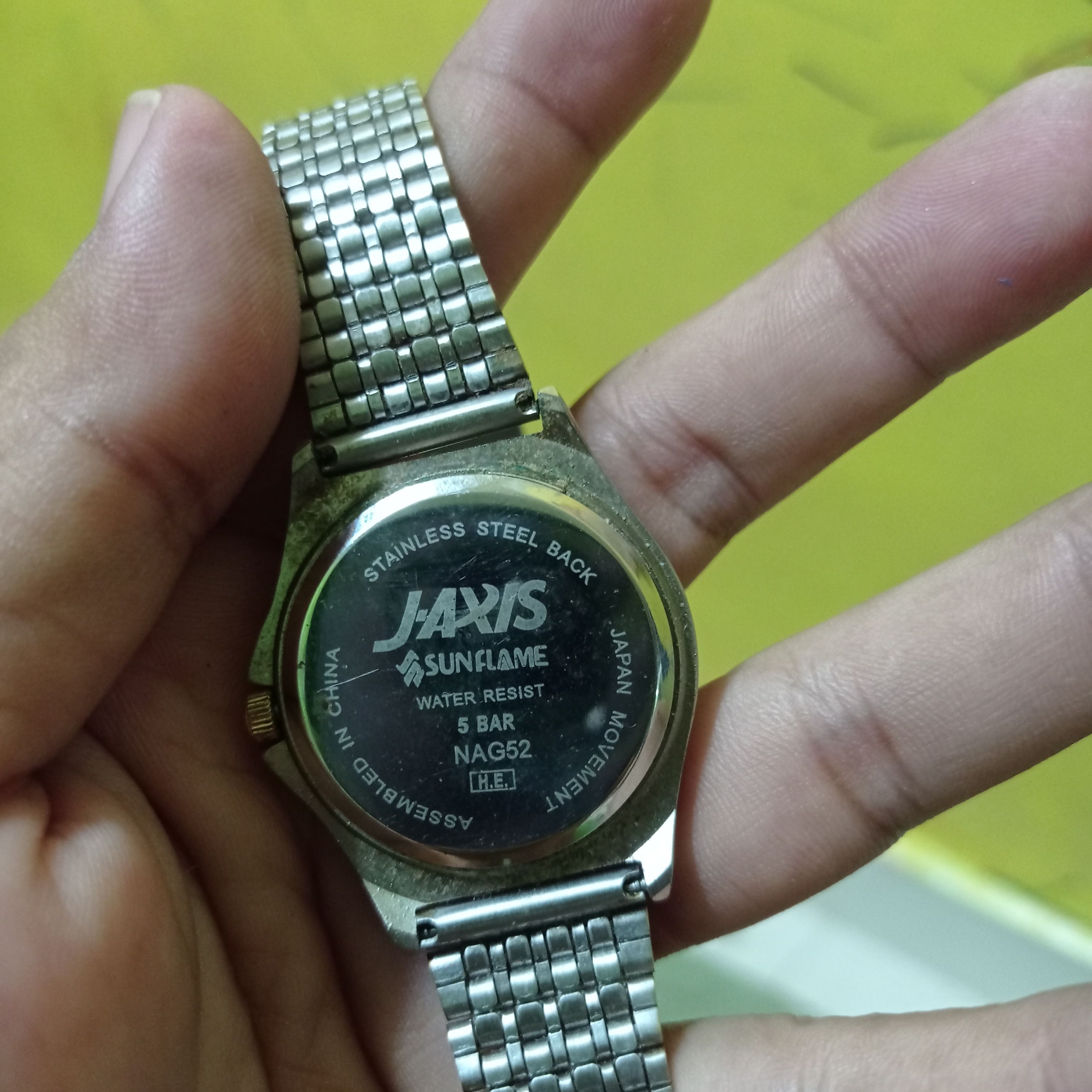 Japanese Brand Retro SUNFLAME J.AXIS JAPAN MADE WATCH Size ONE SIZE - 3 Thumbnail