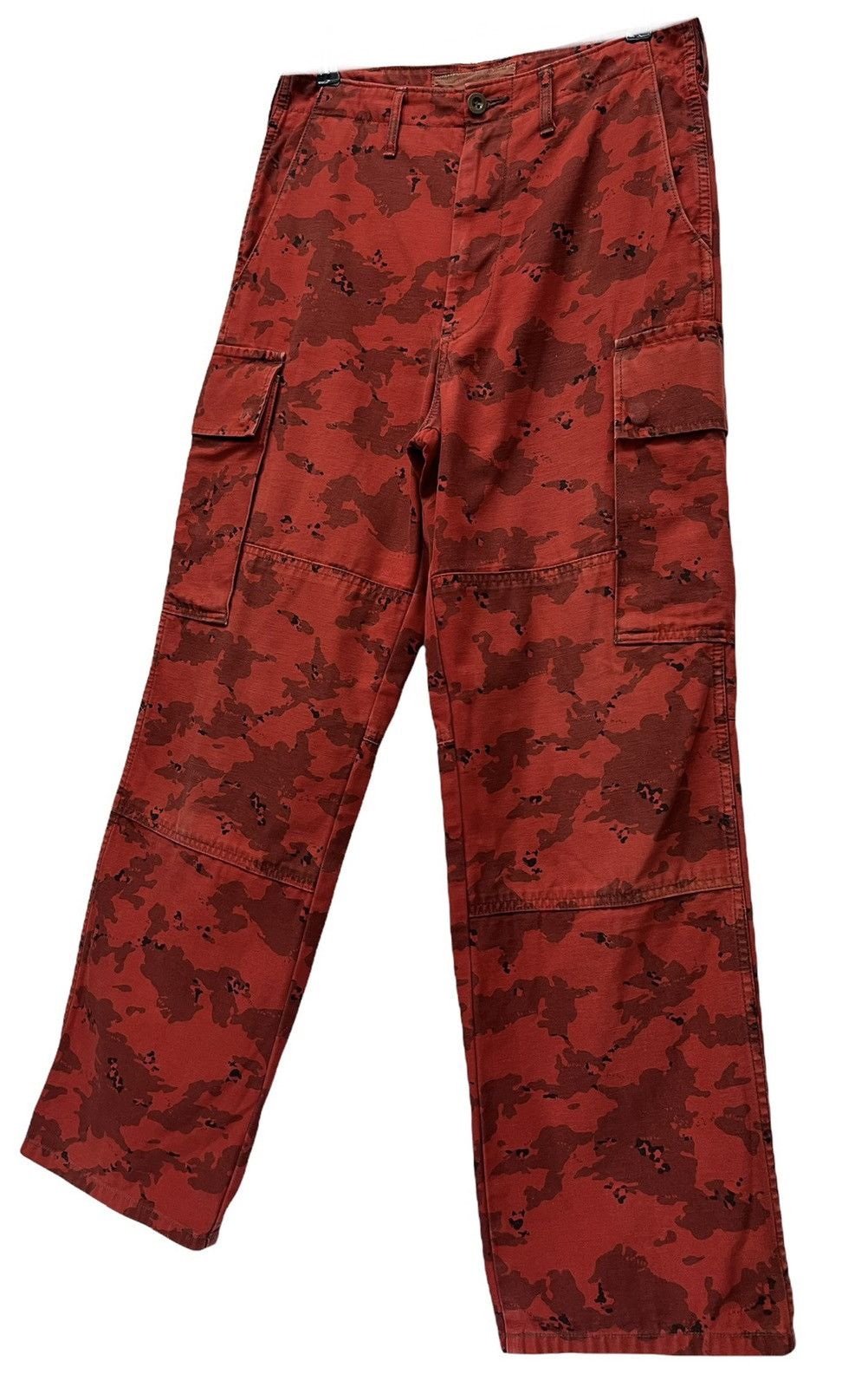 Japanese Brand 🔥LIT🔥BLUEWAY Japan Military Field Operation Red Camo Size US 29 - 2 Thumbnail