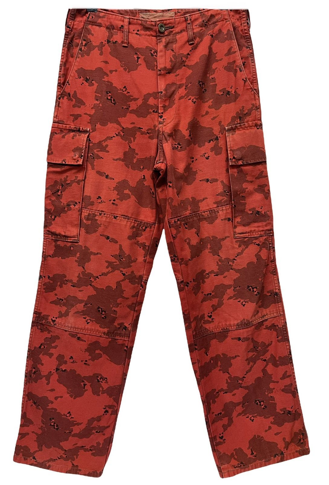 Japanese Brand 🔥LIT🔥BLUEWAY Japan Military Field Operation Red Camo Size US 29 - 1 Thumbnail