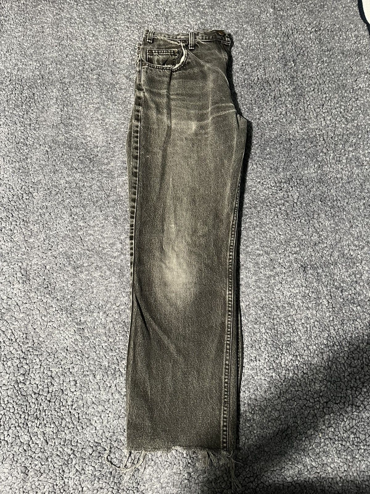 Arizona Jean Co. Vintage Arizona JC Denim - Grey Frayed Size US 30 / EU 46 - 2 Thumbnail