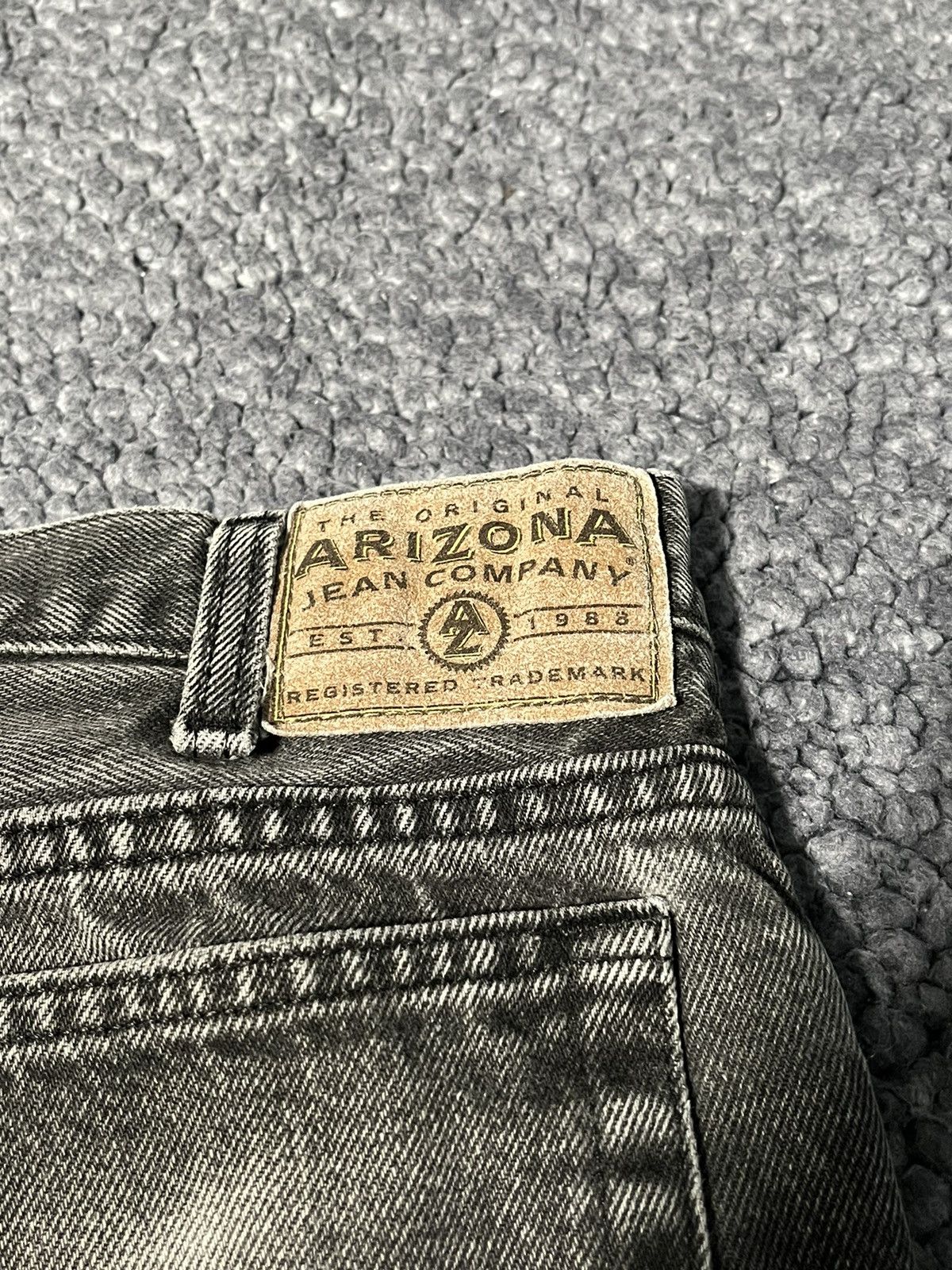 Arizona Jean Co. Vintage Arizona JC Denim - Grey Frayed Size US 30 / EU 46 - 4 Thumbnail
