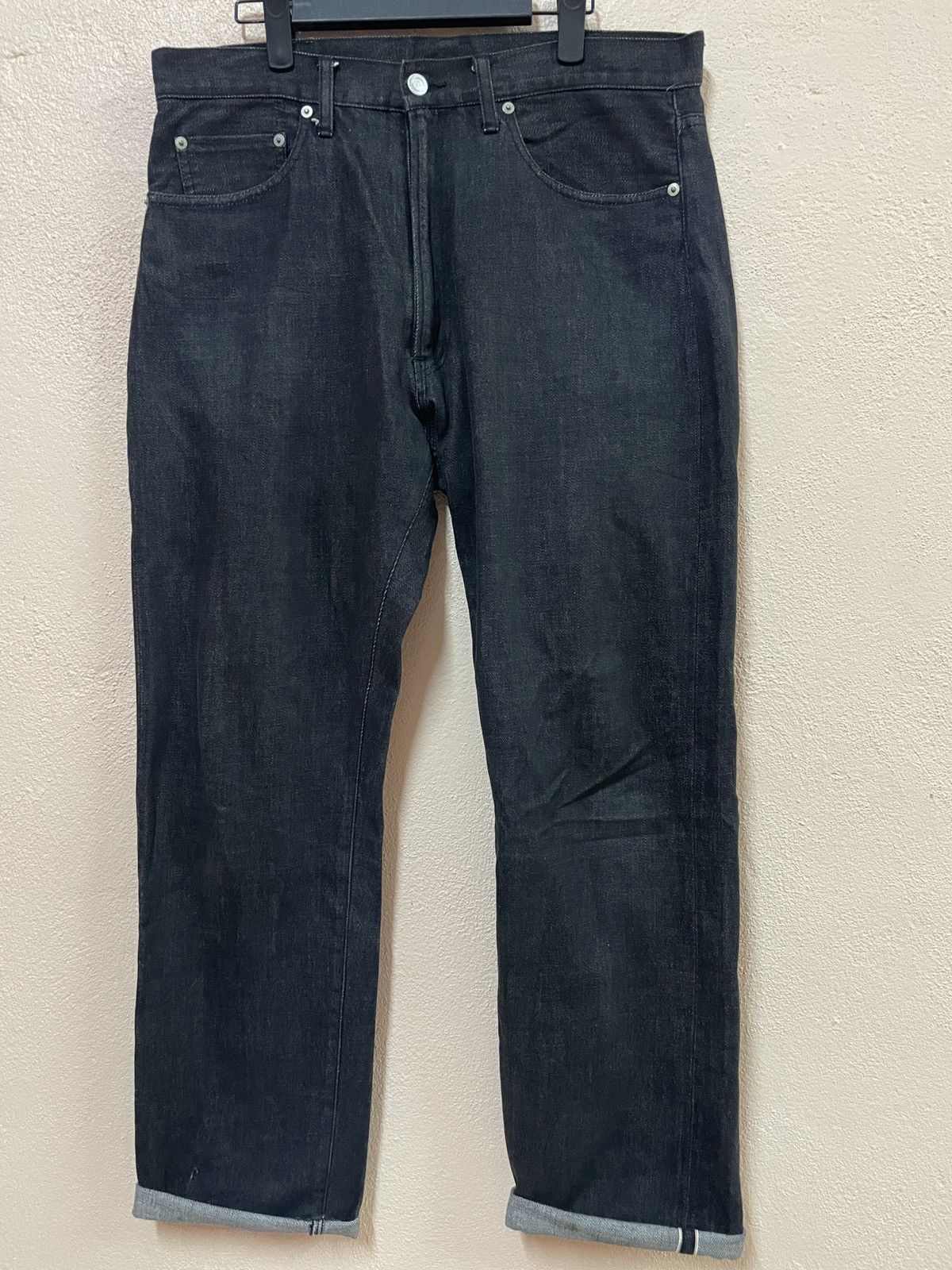 Good Enough GDEH Good Enough denim black streetwear Hiroshi Fujiwara Size US 34 / EU 50 - 2 Thumbnail
