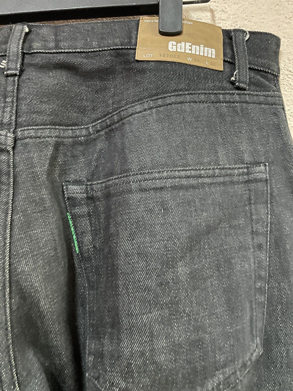 Good Enough GDEH Good Enough denim black streetwear Hiroshi Fujiwara Size US 34 / EU 50 - 7 Thumbnail