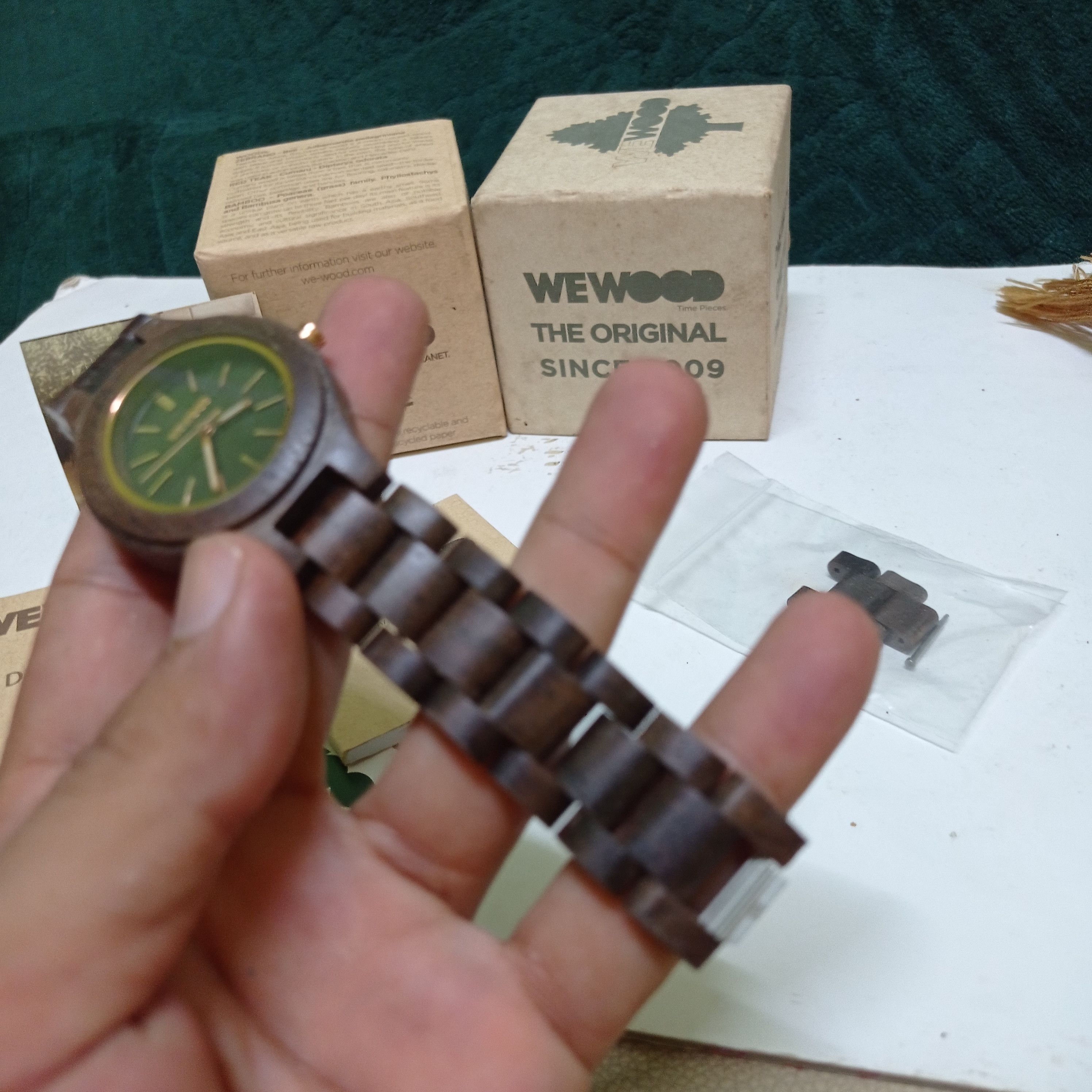 Japanese Brand SPECIAL OFFER 💥 RETRO "Wewood" Watch (fully wood material) Size ONE SIZE - 9 Thumbnail