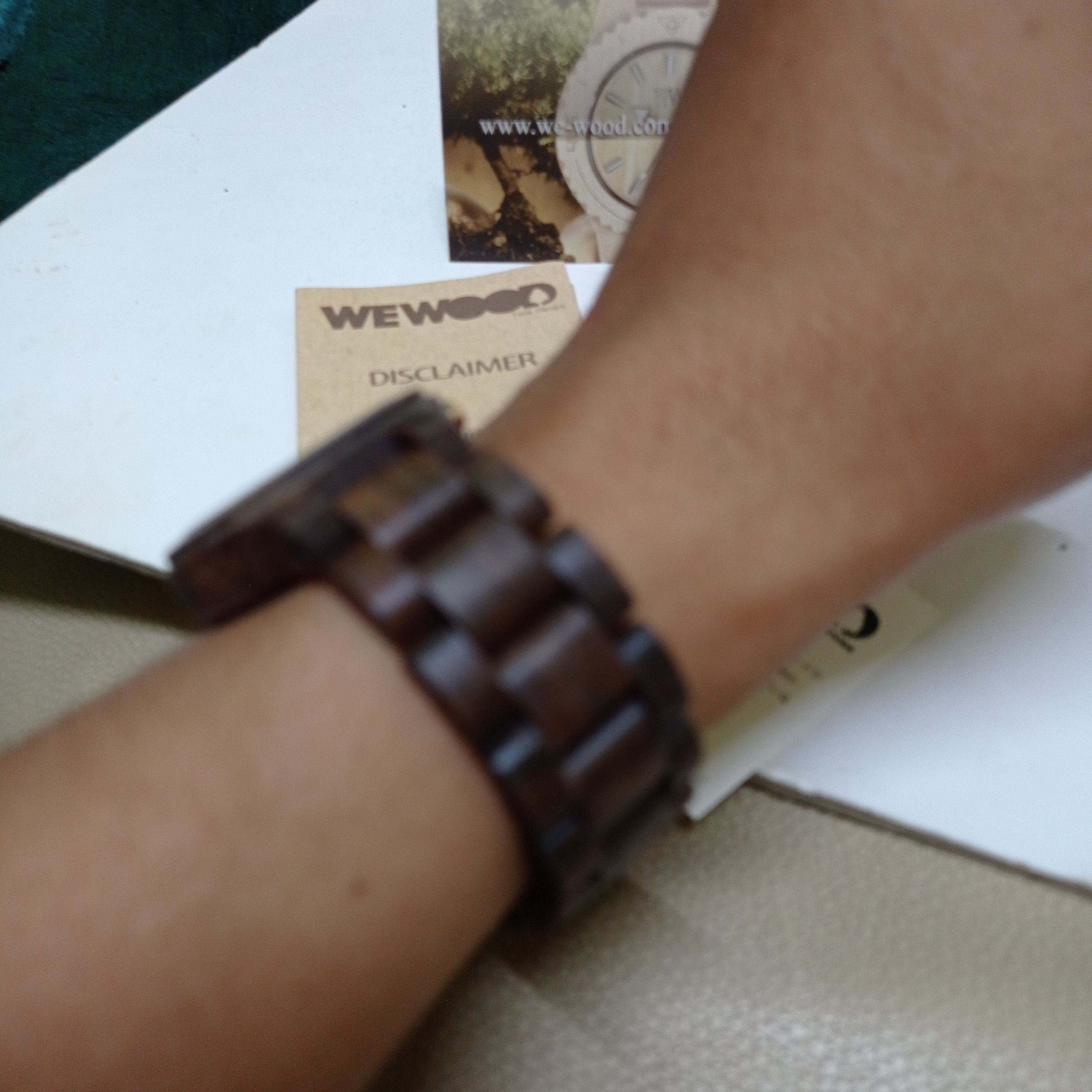 Japanese Brand SPECIAL OFFER 💥 RETRO "Wewood" Watch (fully wood material) Size ONE SIZE - 5 Thumbnail