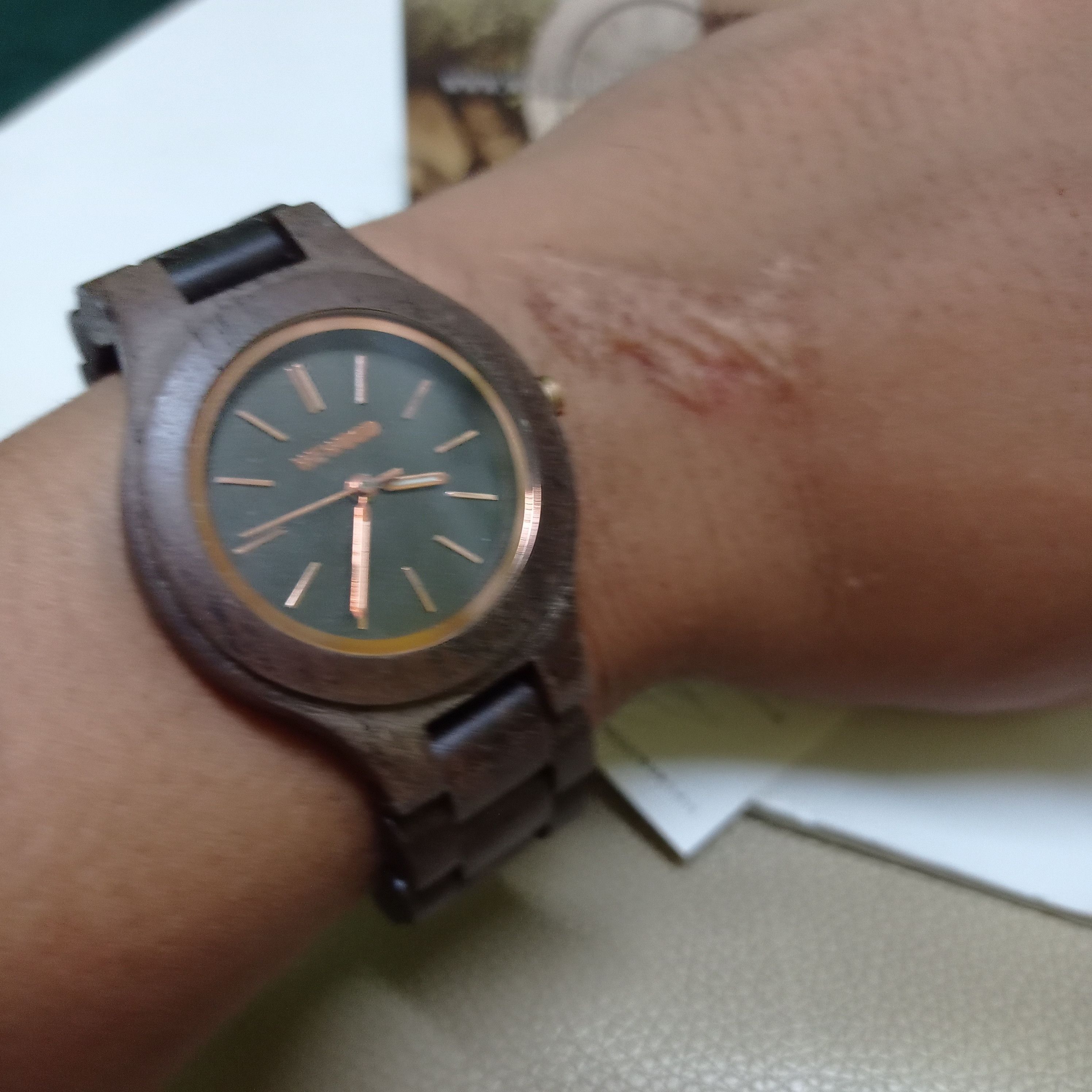 Japanese Brand SPECIAL OFFER 💥 RETRO "Wewood" Watch (fully wood material) Size ONE SIZE - 11 Thumbnail
