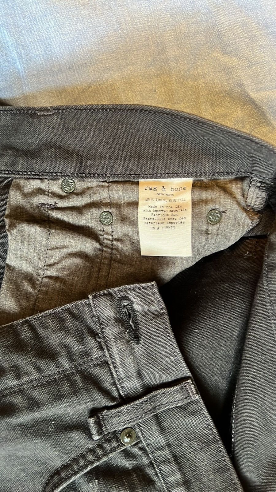 Rag & Bone Rag and Bone Fit 2 Jeans Size US 30 / EU 46 - 5 Thumbnail