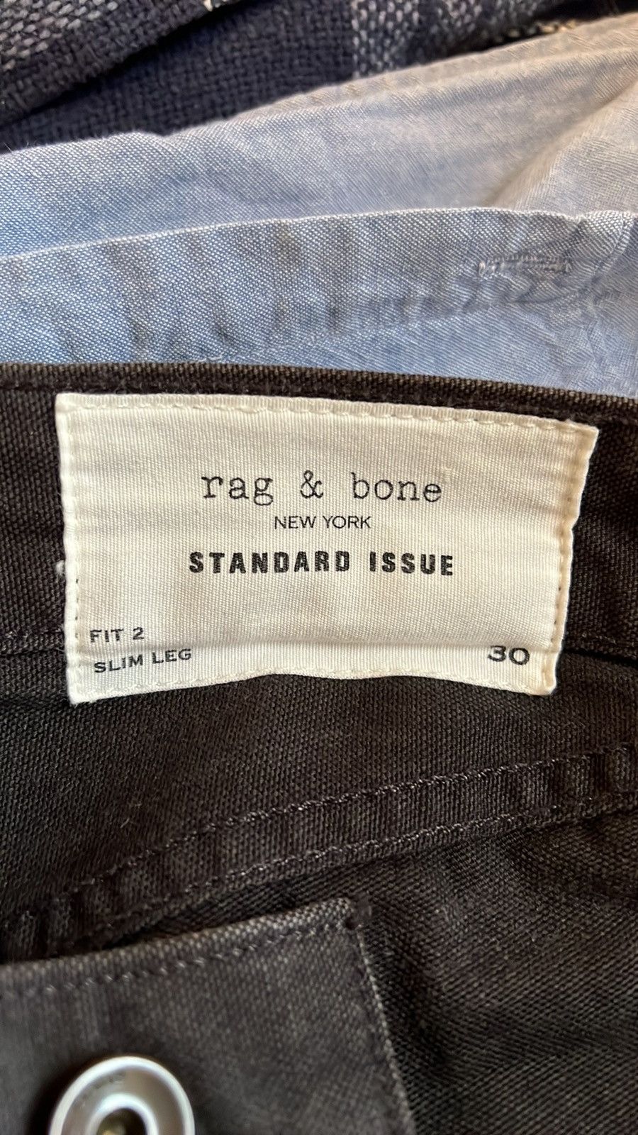 Rag & Bone Rag and Bone Fit 2 Jeans Size US 30 / EU 46 - 4 Thumbnail