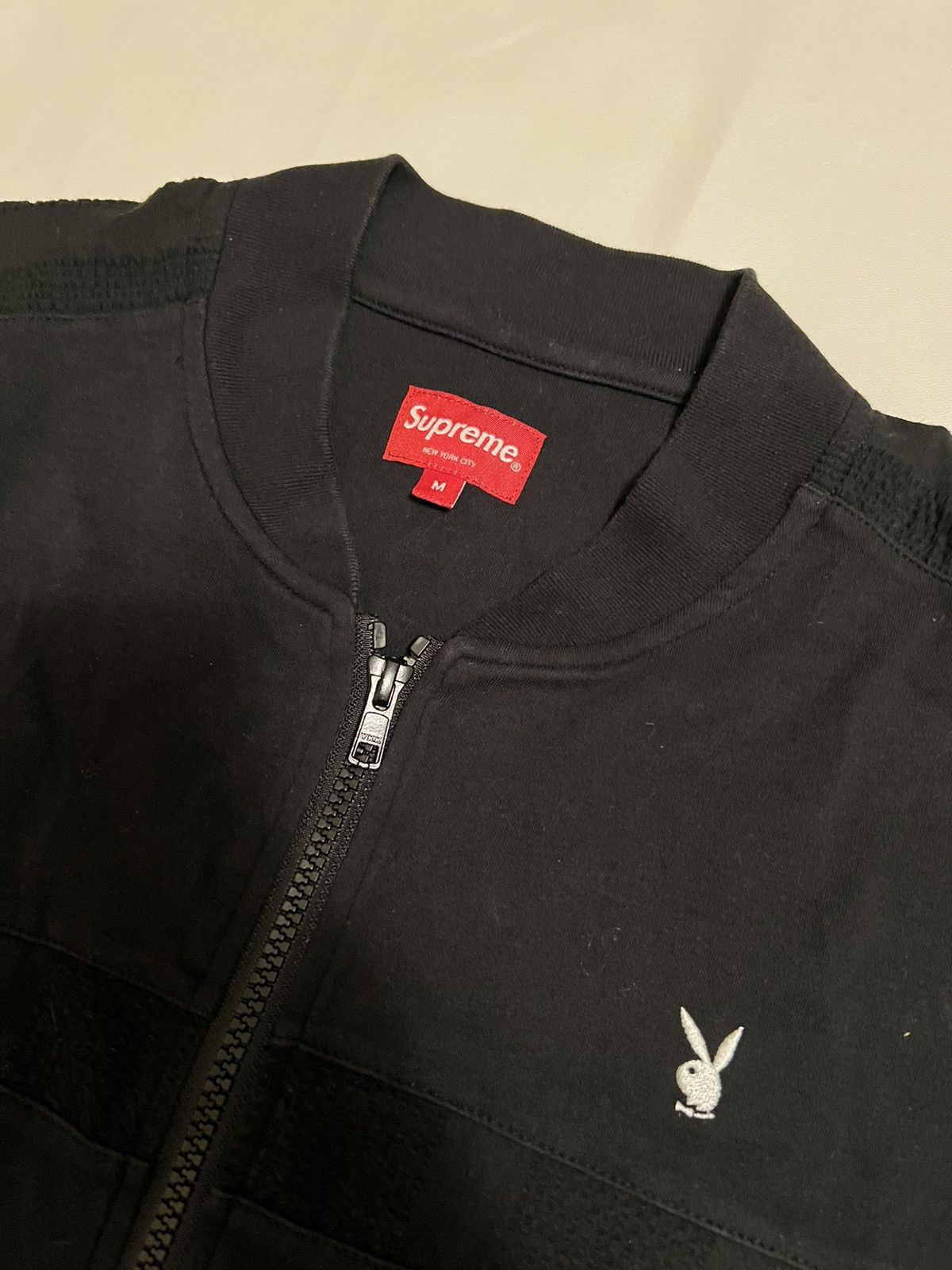 Playboy × Supreme Supreme x Playboy Zip Up Leisure Top Size US M / EU 48-50 / 2 - 3 Thumbnail