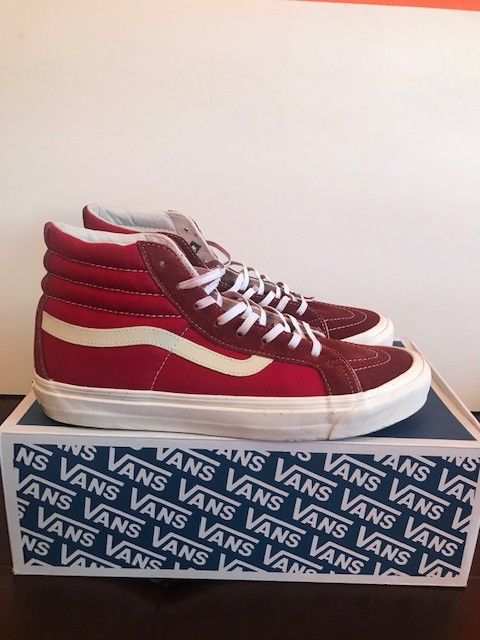 Vans sk8 shop hi madder brown