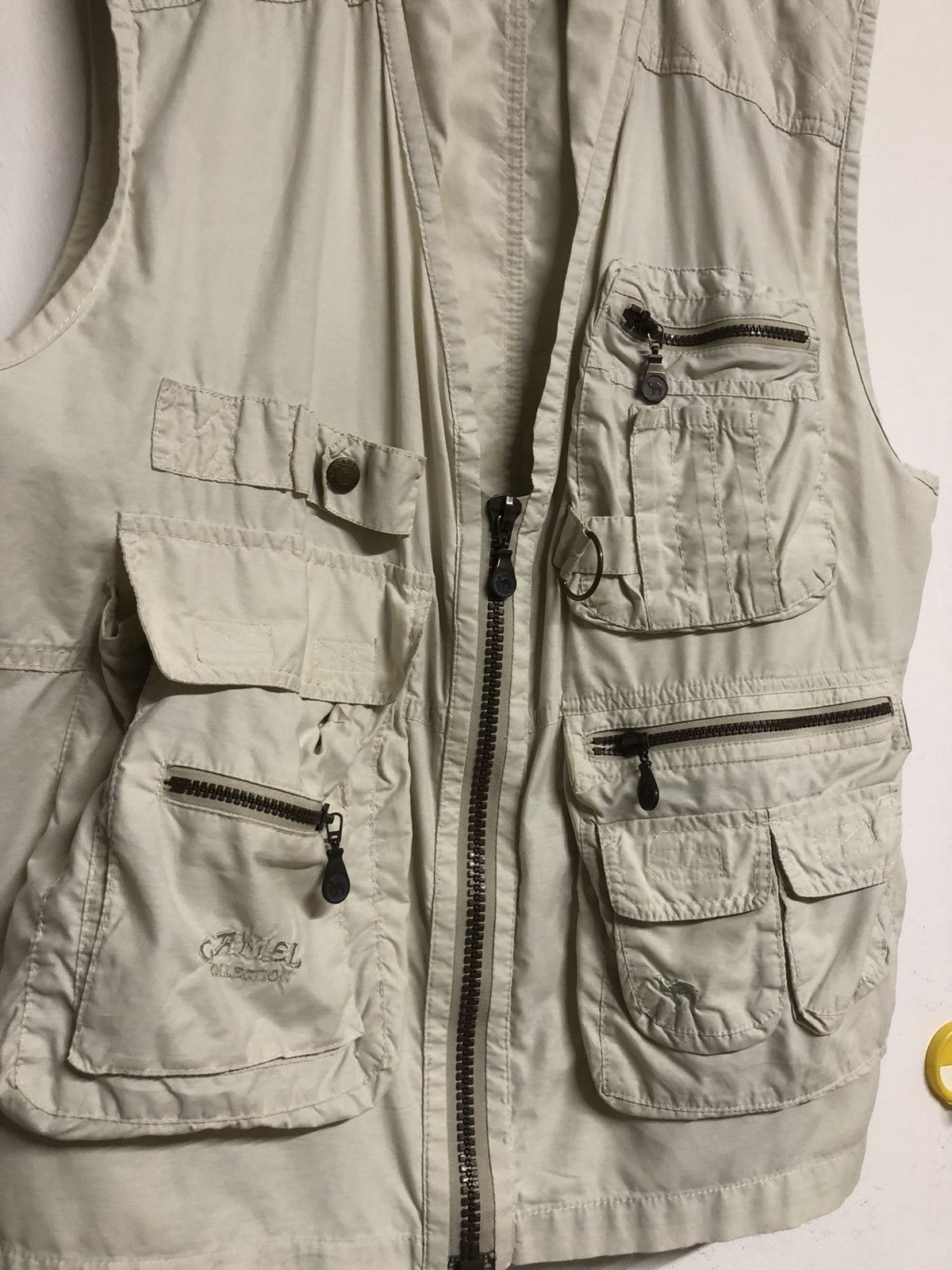 Camel × Designer × Vintage Camel vintage multi pocket vest 90s Size US L / EU 52-54 / 3 - 2 Thumbnail