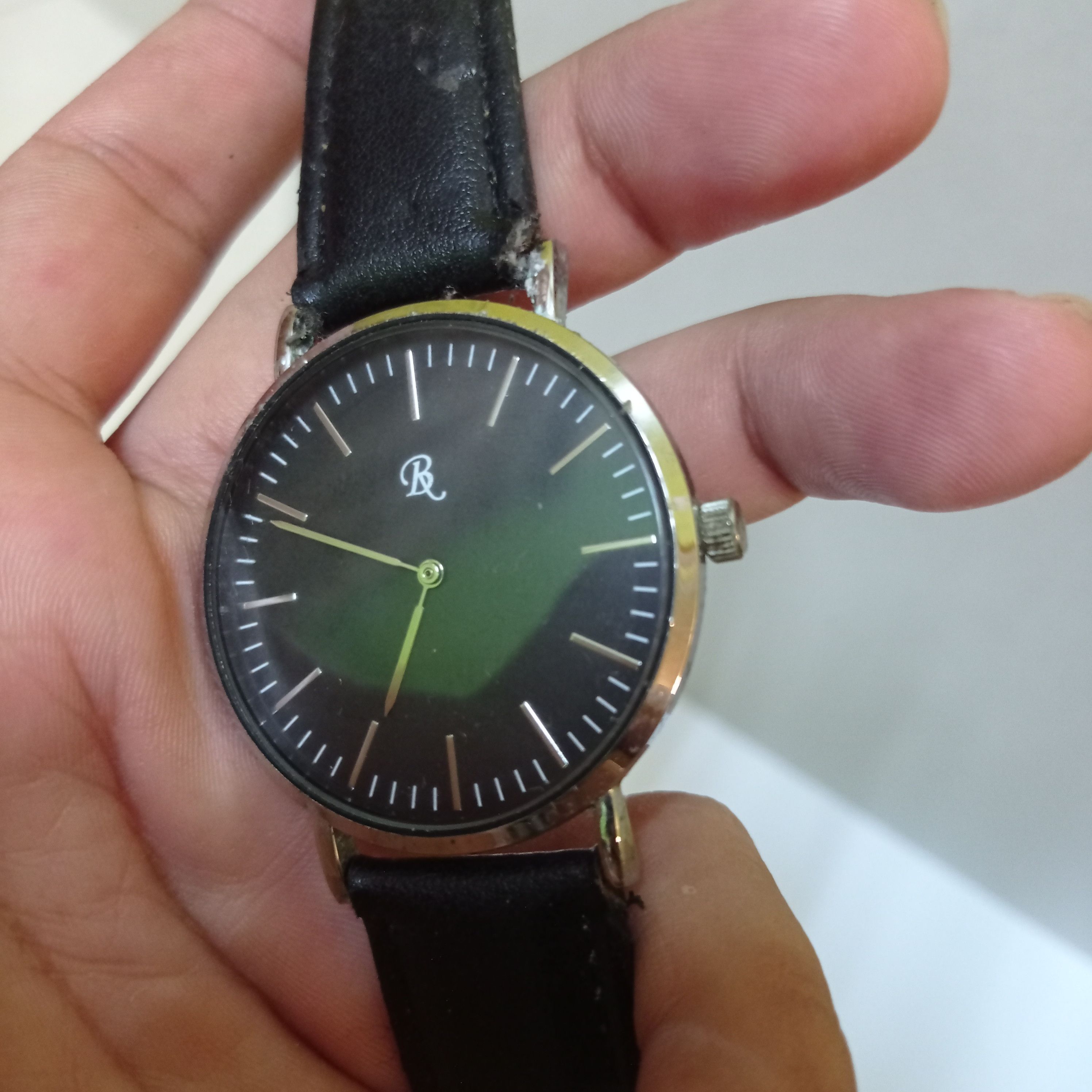 Japanese Brand Vintage JAPAN MADE (RB) Watch with 2 Hand design Size ONE SIZE - 2 Thumbnail