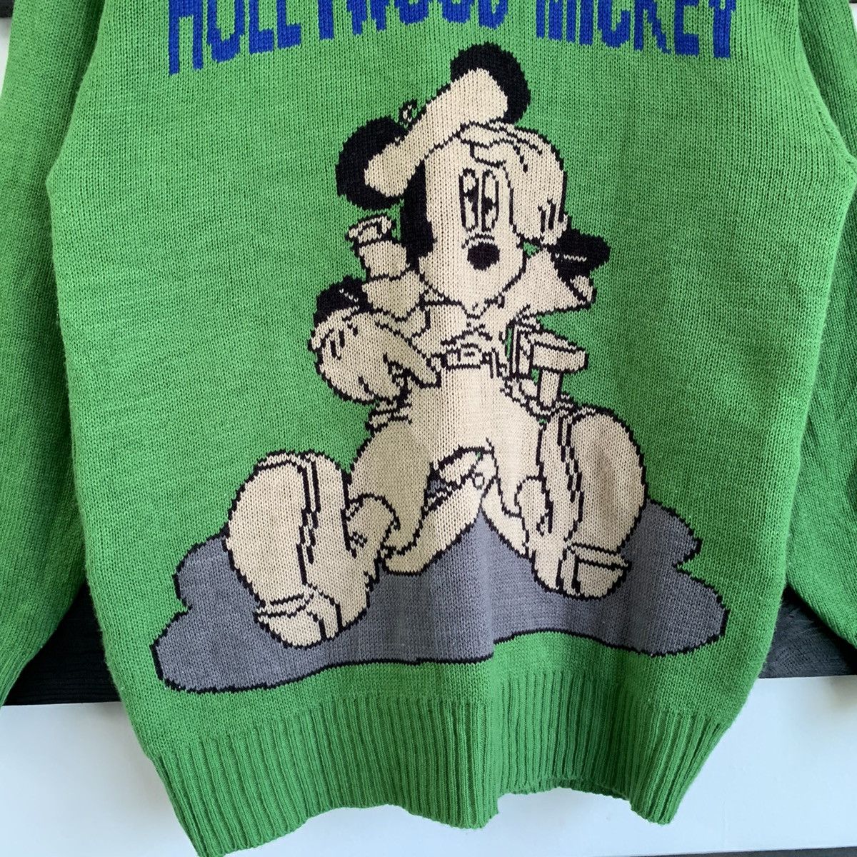 Disney × Vintage Vintage Hollywood Mickey Mouse Knitwear Size US M / EU 48-50 / 2 - 3 Thumbnail