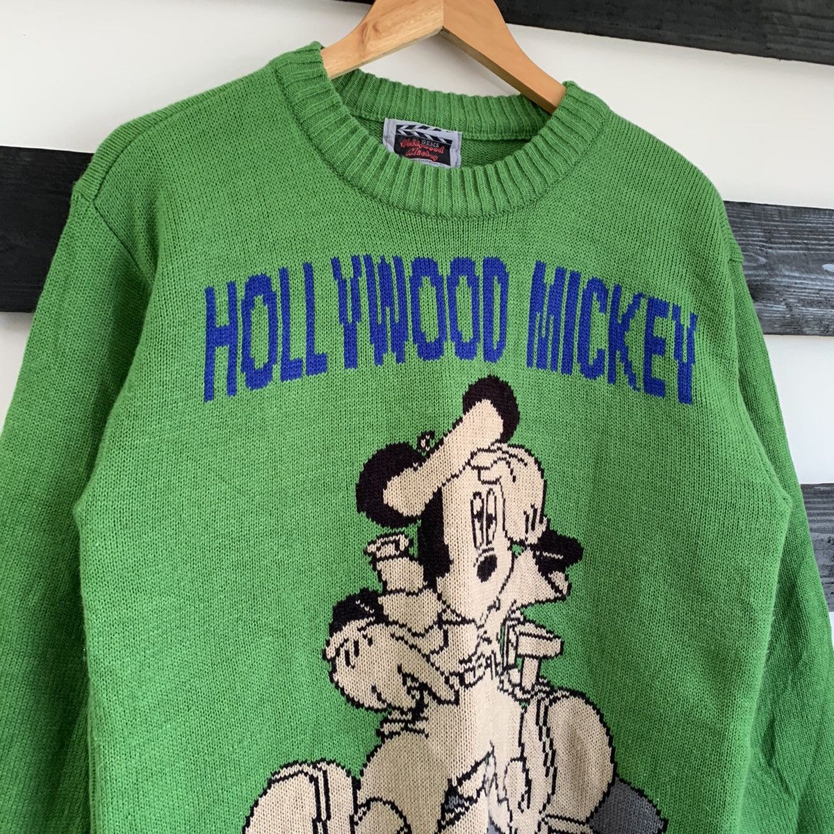 Disney × Vintage Vintage Hollywood Mickey Mouse Knitwear Size US M / EU 48-50 / 2 - 2 Thumbnail