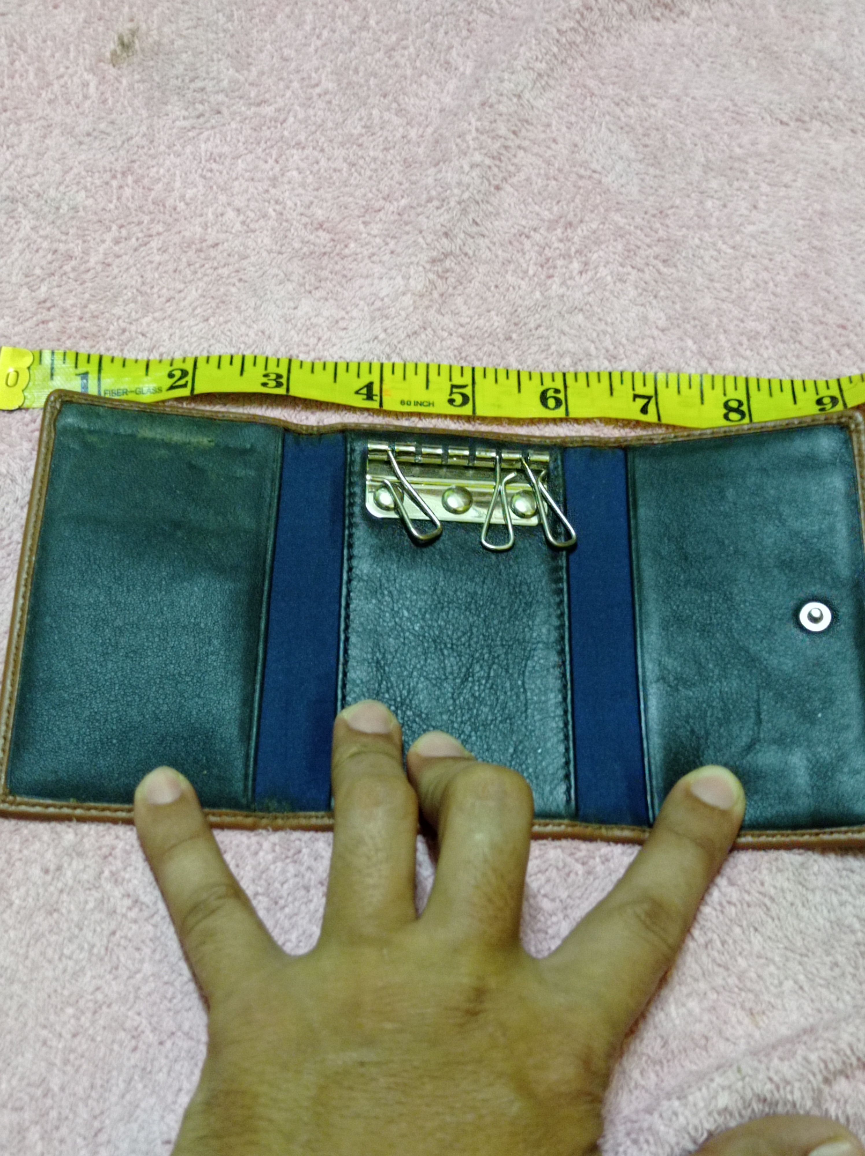 Coach × Vintage Retro Leather Coach "KEY WALLET" ❌ AUTHENTIC Size ONE SIZE - 2 Thumbnail