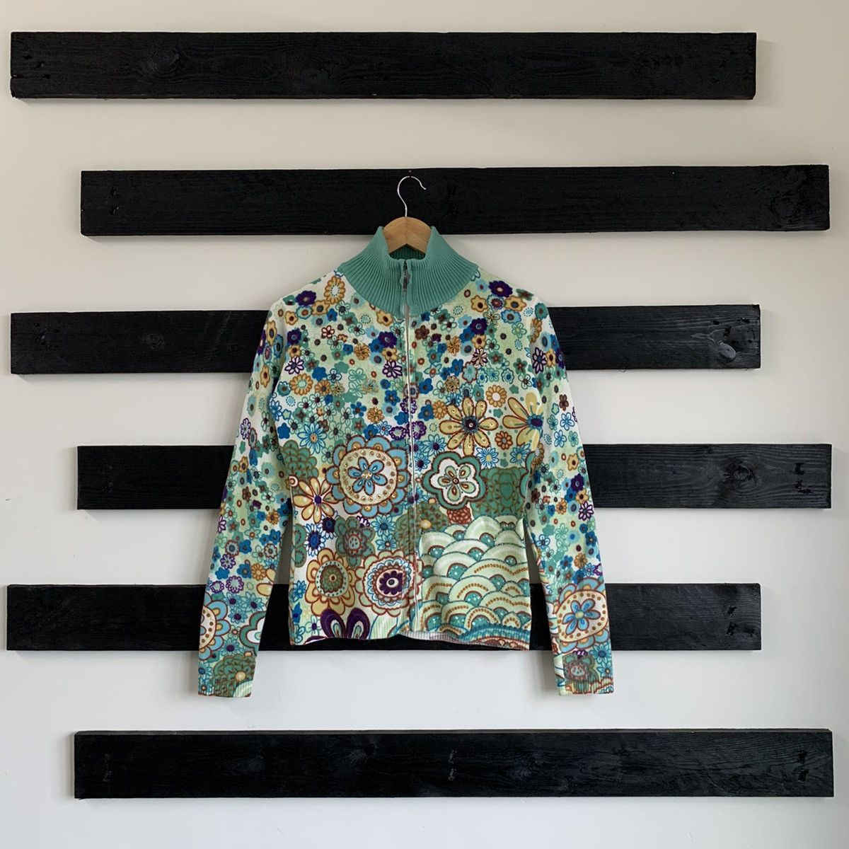 Custo Barcelona × Hysteric Glamour Custo Barcelona Floral Sweater Size US S / EU 44-46 / 1 - 1 Thumbnail