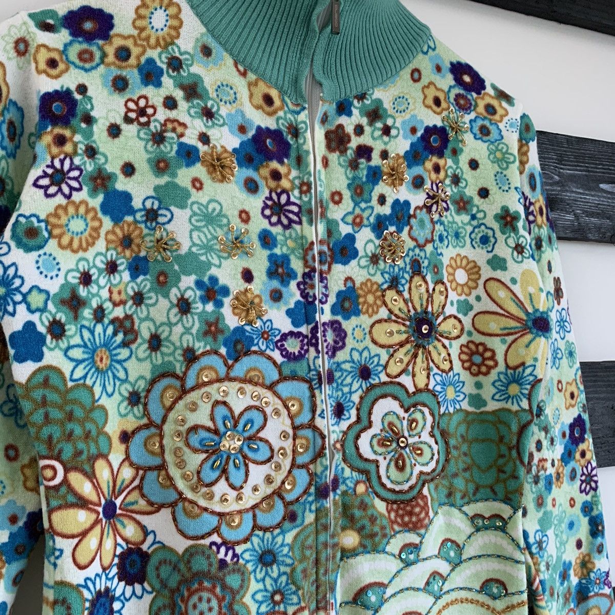 Custo Barcelona × Hysteric Glamour Custo Barcelona Floral Sweater Size US S / EU 44-46 / 1 - 3 Thumbnail