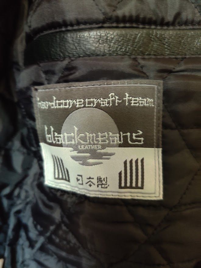 Blackmeans Blackmeans Quilted Leather Rider Jacket (Remeasured) Size US XS / EU 42 / 0 - 2 Thumbnail
