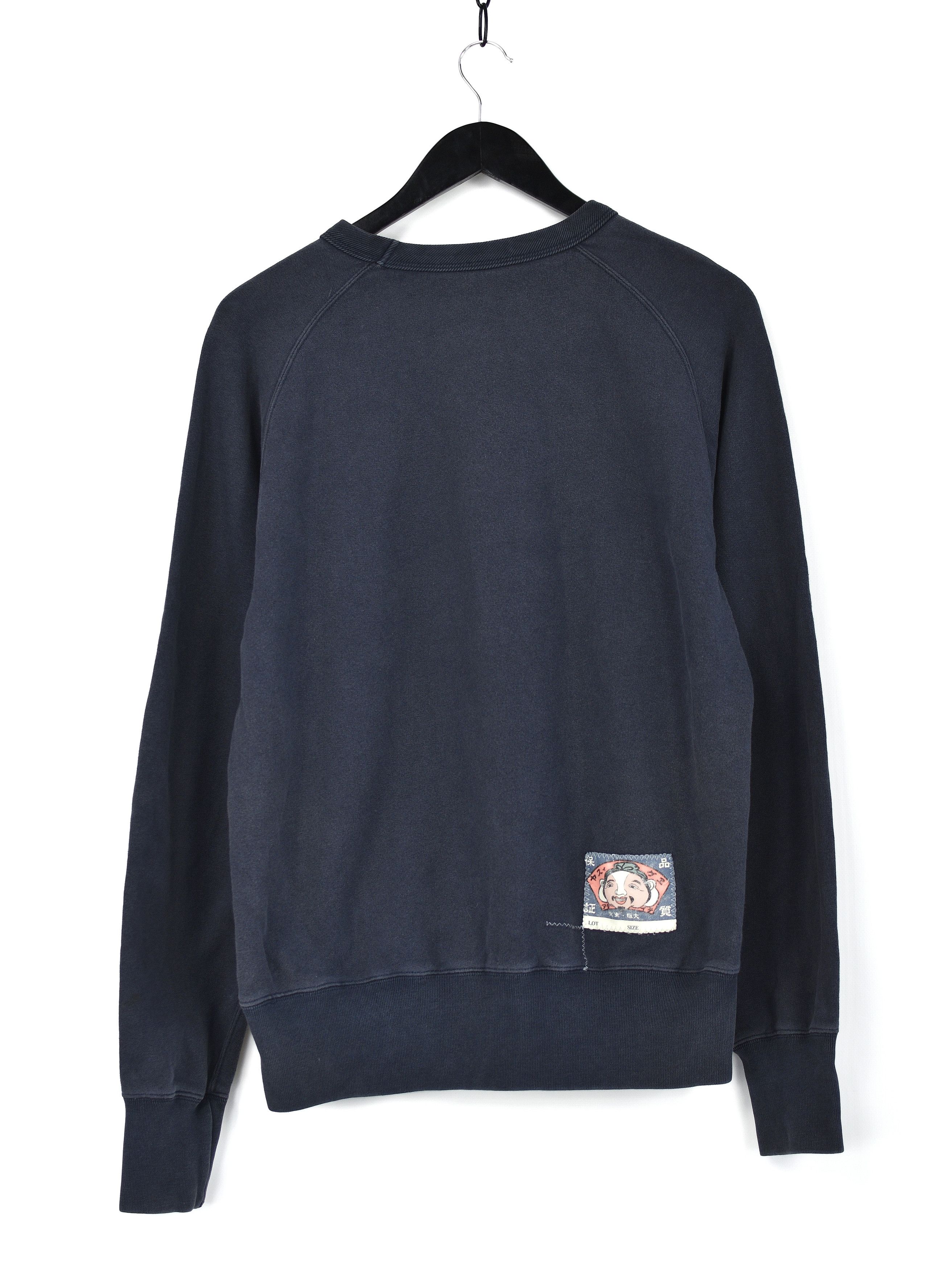 Evisu × Vintage Vintage Evisu Logo Sweatshirt Size US L / EU 52-54 / 3 - 5 Thumbnail