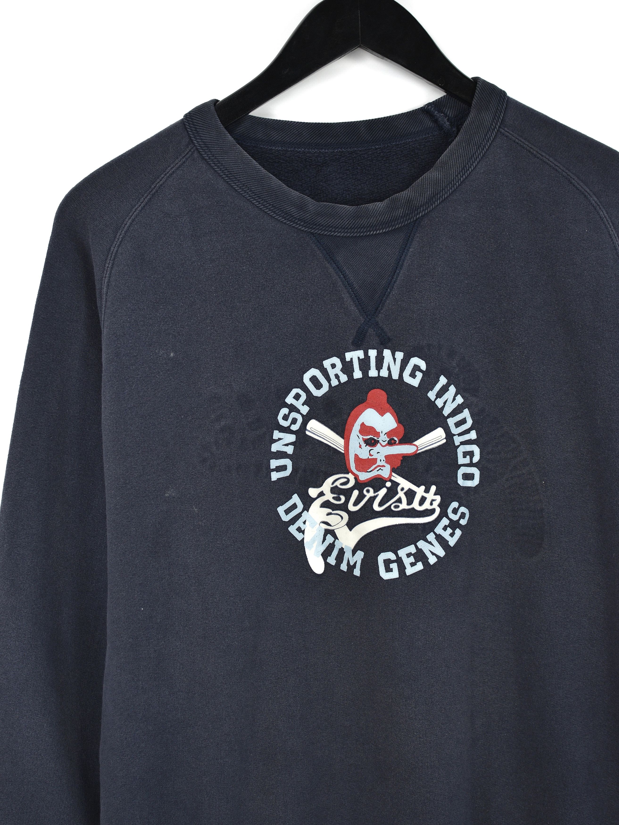 Evisu × Vintage Vintage Evisu Logo Sweatshirt Size US L / EU 52-54 / 3 - 2 Thumbnail