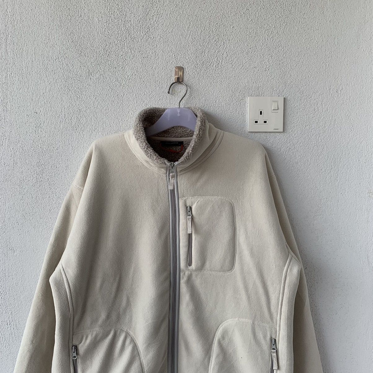 Japanese Brand HILL CROP fleece full-zip jacket.. Size US XL / EU 56 / 4 - 2 Thumbnail