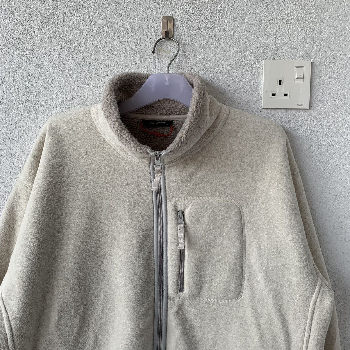 Japanese Brand HILL CROP fleece full-zip jacket.. Size US XL / EU 56 / 4 - 3 Thumbnail