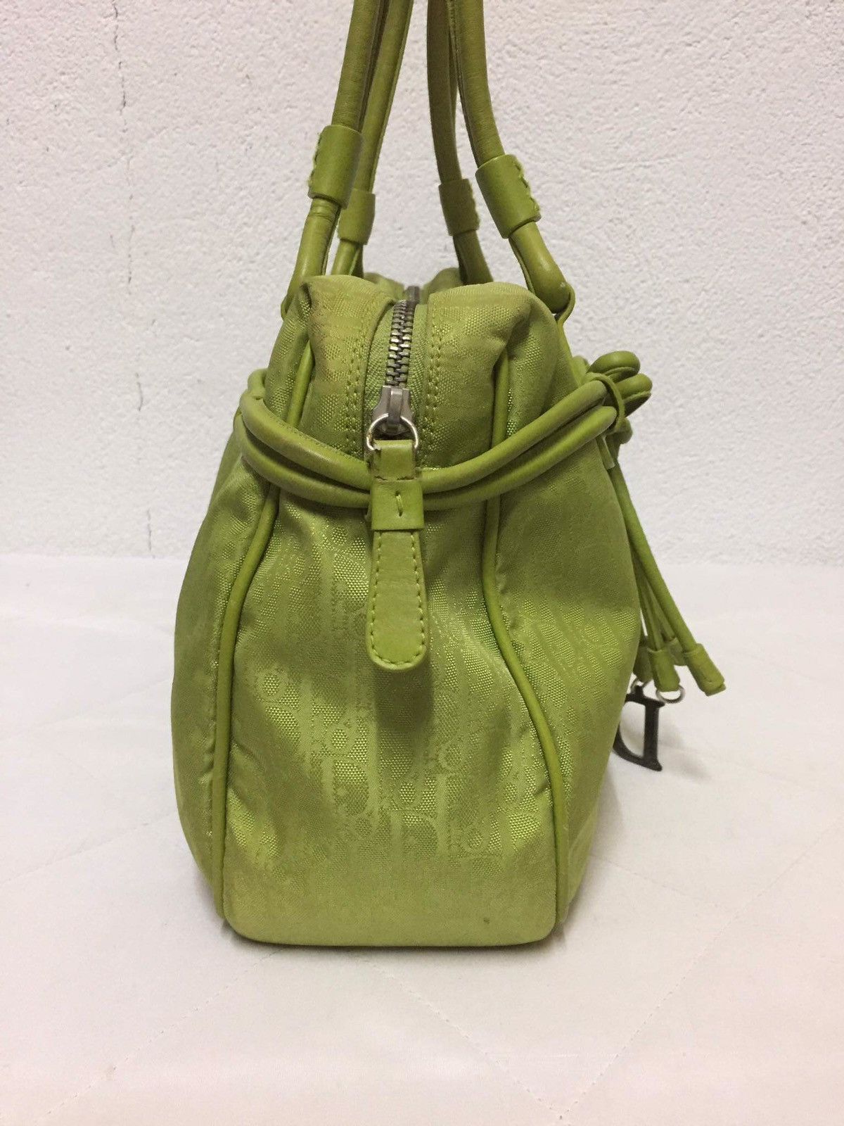 Dior VINTAGE Christian Dior Trotter Monogram Tote Shoulder Bag Size ONE SIZE - 15 Thumbnail