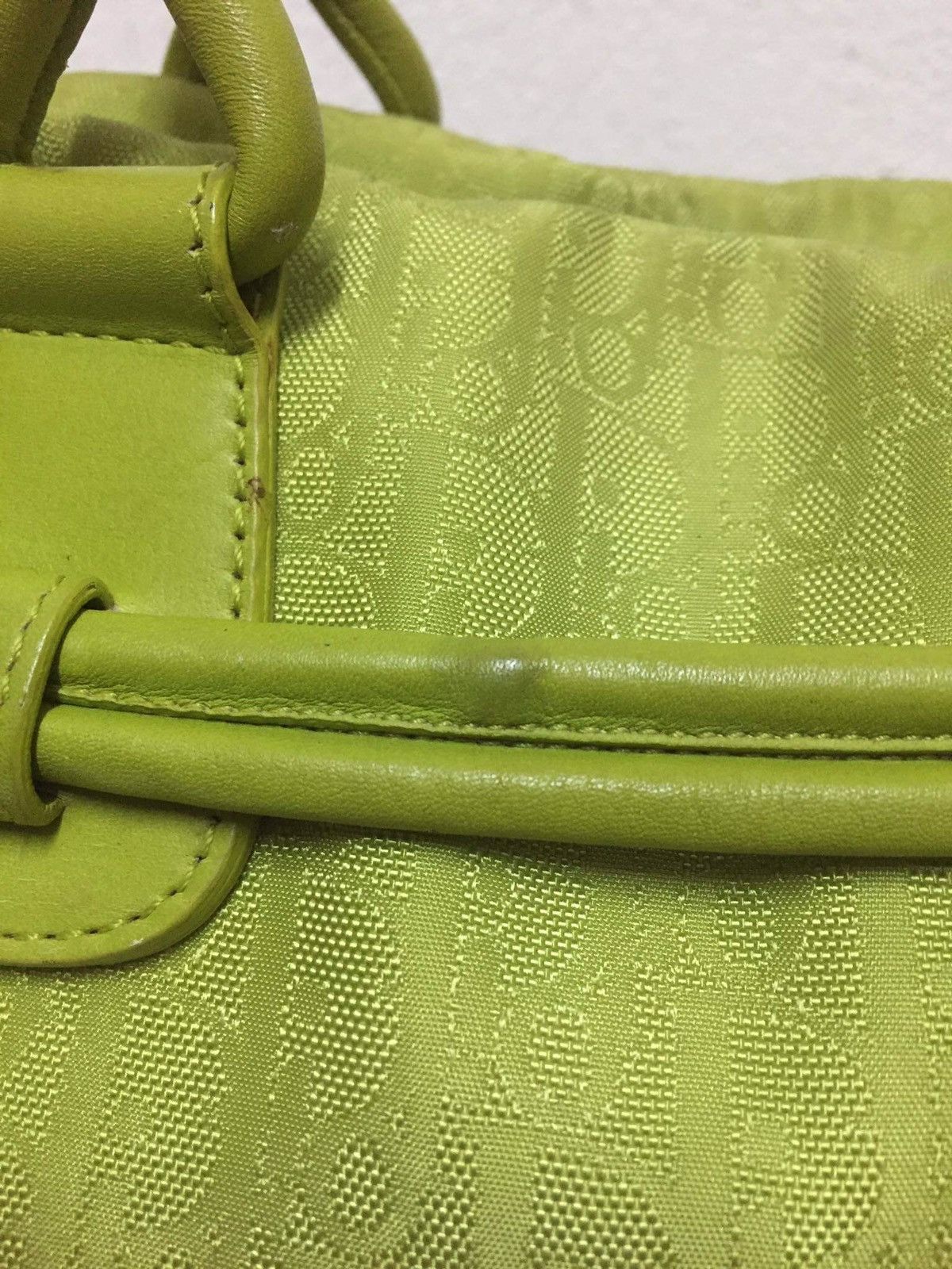 Dior VINTAGE Christian Dior Trotter Monogram Tote Shoulder Bag Size ONE SIZE - 12 Thumbnail