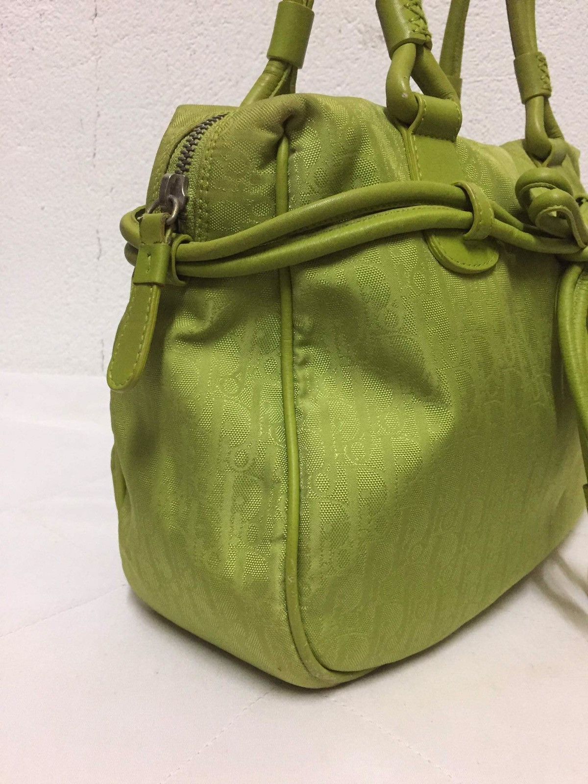 Dior VINTAGE Christian Dior Trotter Monogram Tote Shoulder Bag Size ONE SIZE - 16 Thumbnail