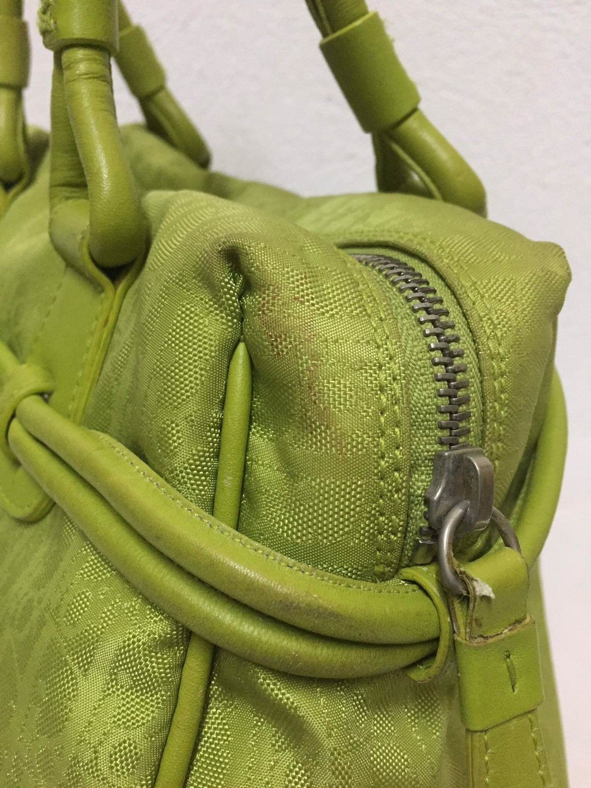 Dior VINTAGE Christian Dior Trotter Monogram Tote Shoulder Bag Size ONE SIZE - 13 Thumbnail