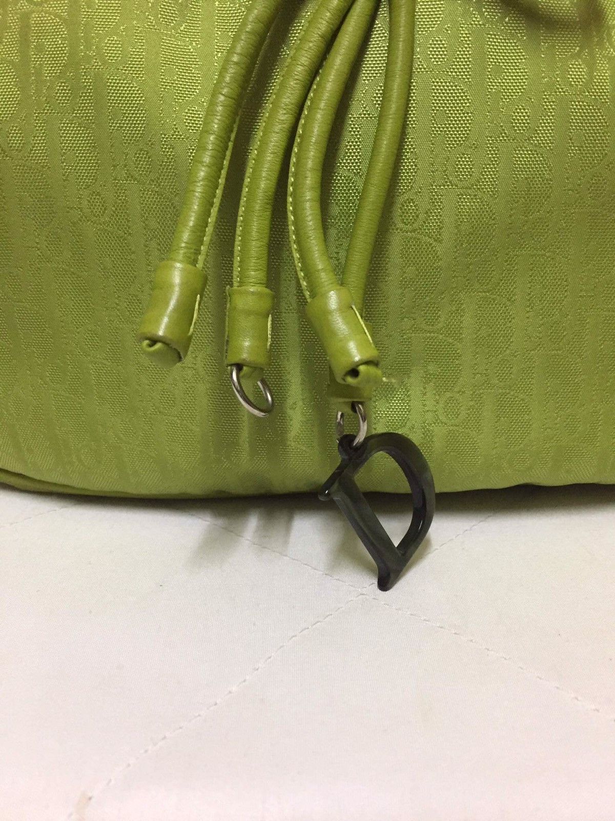Dior VINTAGE Christian Dior Trotter Monogram Tote Shoulder Bag Size ONE SIZE - 2 Thumbnail