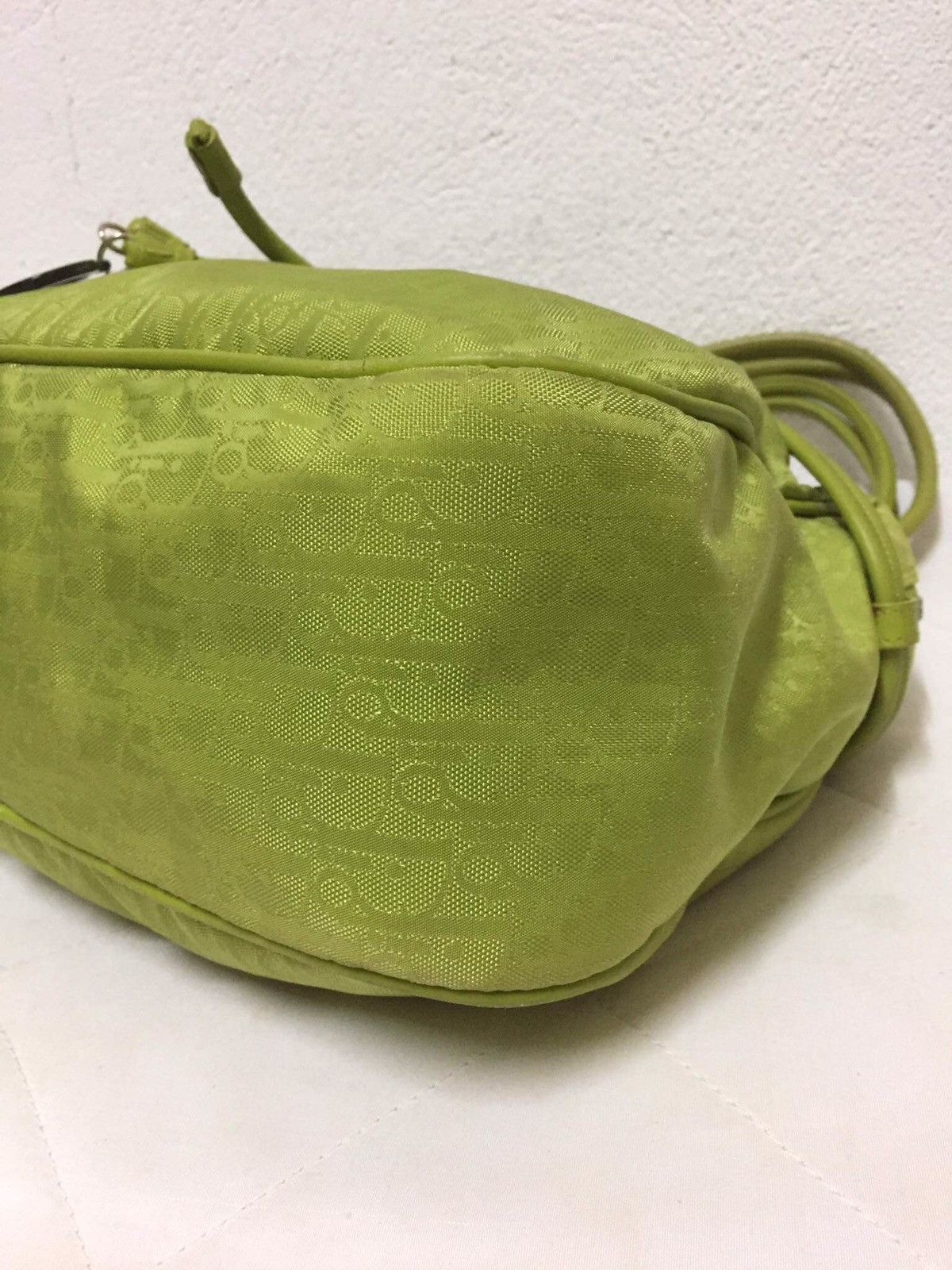 Dior VINTAGE Christian Dior Trotter Monogram Tote Shoulder Bag Size ONE SIZE - 18 Thumbnail